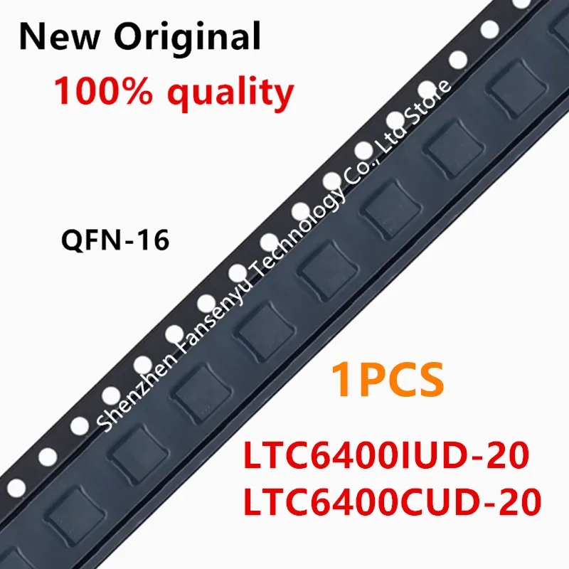 (1piece)100% New LTC6400CUD-20 LTC6400IUD-20 LCCS QFN-16 Chipset
(1piece)100% New LTC6400CUD-20 LTC6400IUD-20 LCCS QFN-16 Chipset