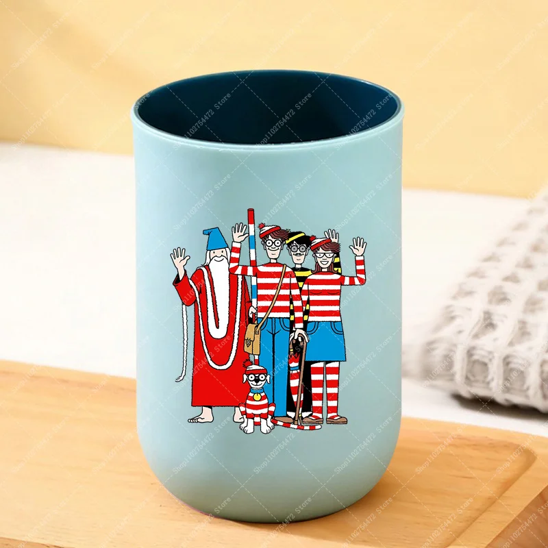 Cartoon Plastic Tooth Mug Cute Bathroom Supplies Wheres Waldo Portable Toothbrush Cup Wally Anime Creative Rinsing Cups Gifts
Cartoon Plastic Tooth Mug Cute Bathroom Supplies Wheres Waldo Portable Toothbrush Cup Wally Anime Creative Rinsing Cups Gifts