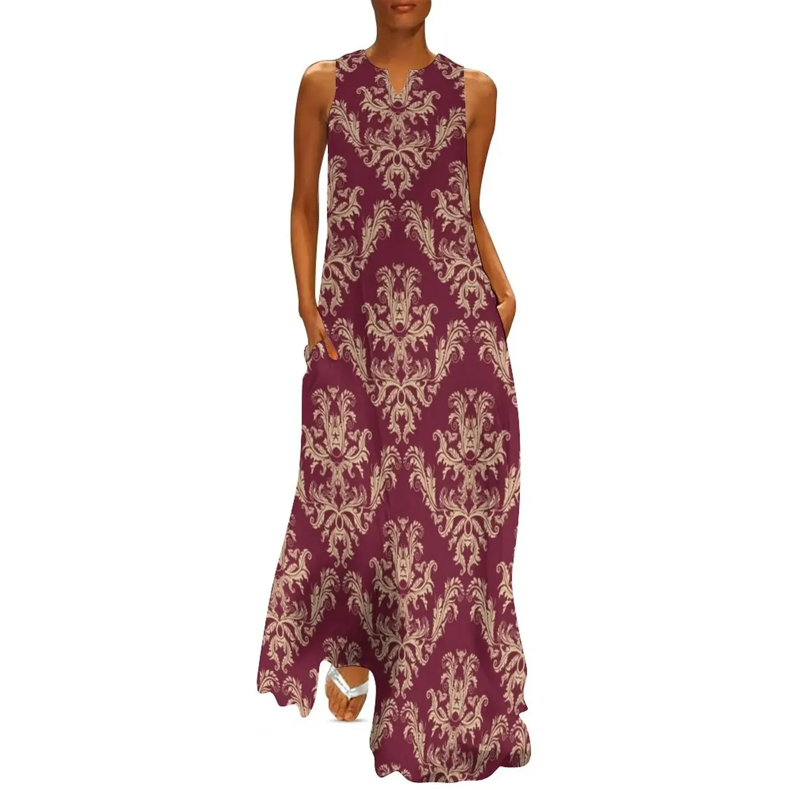 Tallahassee - Damask Long Dress dresses korean style summer woman dress 2025 dresses for womens festival outfit women Dress
Tallahassee - Damask Long Dress dresses korean style summer woman dress 2025 dresses for womens festival outfit women Dress