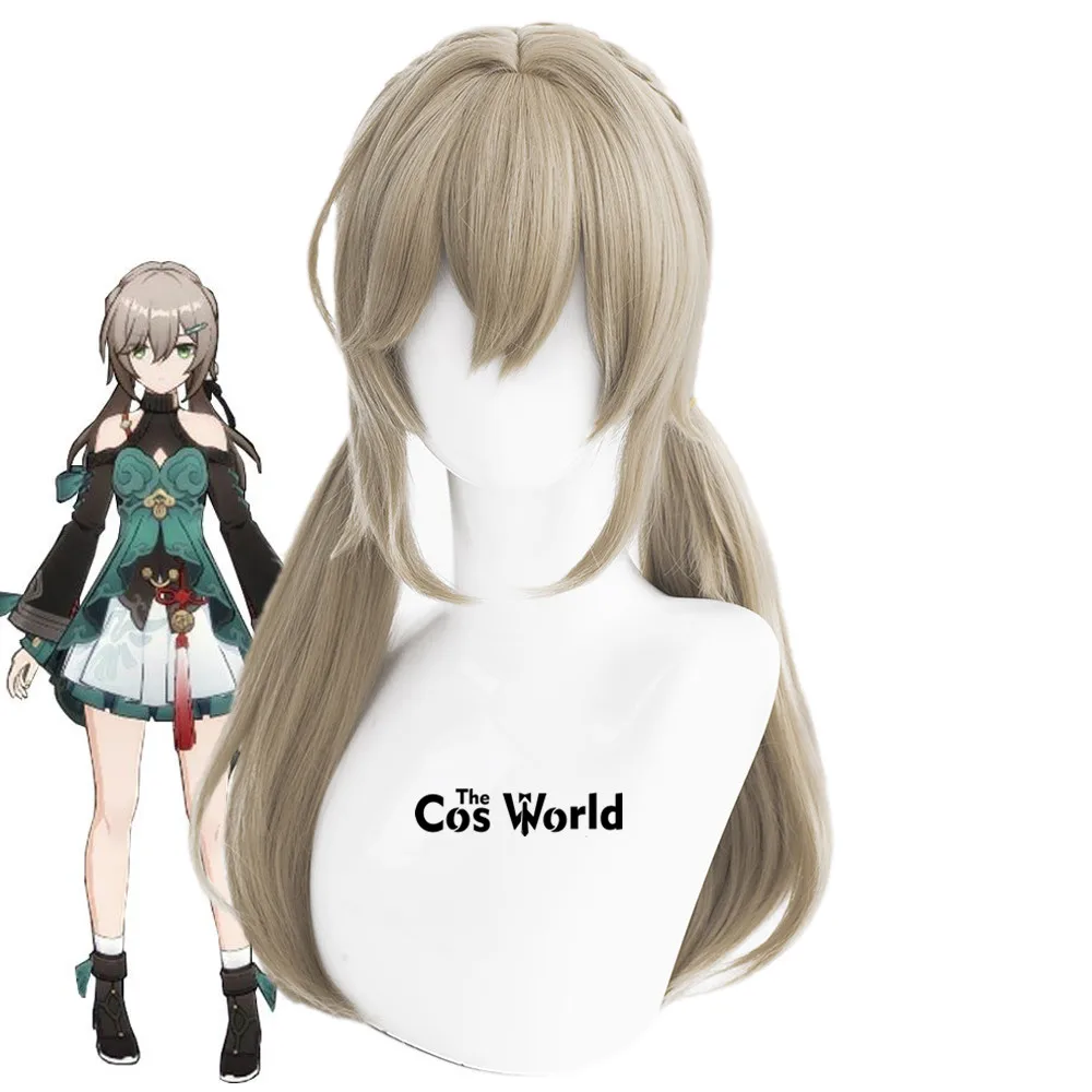 Honkai: Star Rail Qingque 65cm Long Straight Games Cosplay Wigs Fiber Heat Resistant Synthetic Hair + Wig Cap
Honkai: Star Rail Qingque 65cm Long Straight Games Cosplay Wigs Fiber Heat Resistant Synthetic Hair + Wig Cap