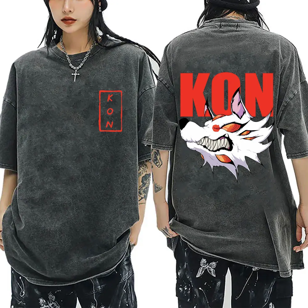Hot Sale Anime Chainsaw Man Hayakawa Aki Fox Devil Kon Washed Vintage T Shirt Men Women Manga Oversized T-shirts Male Streetwear
Hot Sale Anime Chainsaw Man Hayakawa Aki Fox Devil Kon Washed Vintage T Shirt Men Women Manga Oversized T-shirts Male Streetwear