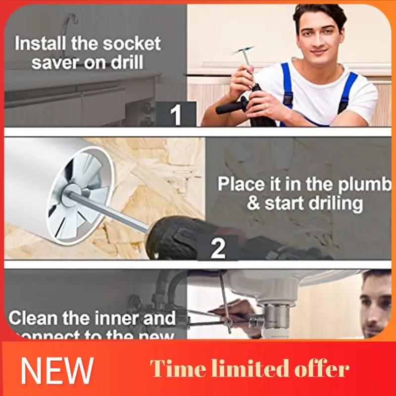 ABRN-PVC Сантехнический фитинг Saver Bit Socket Saver, электрическая дрель 1/2 дюйма, насадка для фитинга внутри труборез
ABRN-PVC Сантехнический фитинг Saver Bit Socket Saver, электрическая дрель 1/2 дюйма, насадка для фитинга внутри труборез