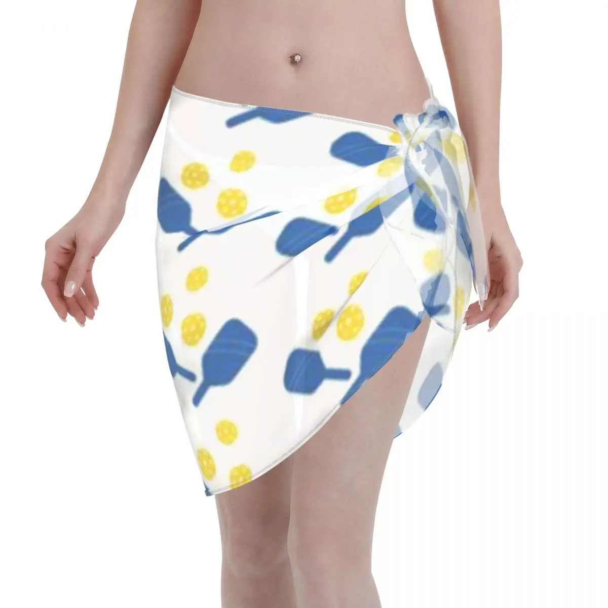 Promotion Yellow Pickleballs Blue Paddles Women's Beach Wrap SkirtOutdoor Wellness Retreat Beach Vacation Skirt
Promotion Yellow Pickleballs Blue Paddles Women's Beach Wrap SkirtOutdoor Wellness Retreat Beach Vacation Skirt