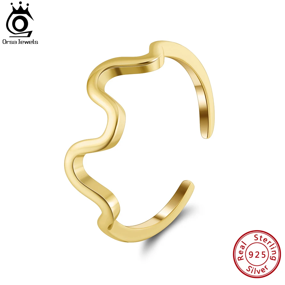 ORSA JEWELS 925 Sterling Silver Minimalism Irregular Tiny Rings for Women Dainty Stacking Finger Rings Simple Jewelry APR11
ORSA JEWELS 925 Sterling Silver Minimalism Irregular Tiny Rings for Women Dainty Stacking Finger Rings Simple Jewelry APR11