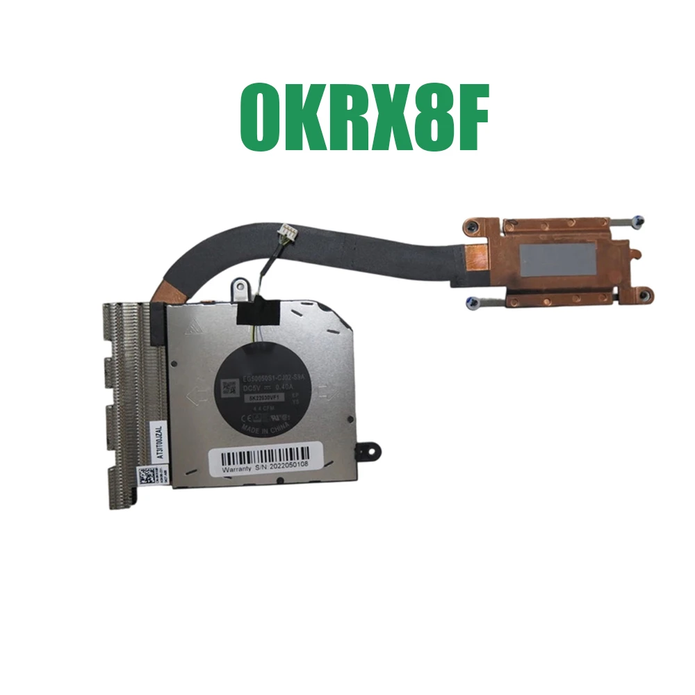 For DELL For Latitude 5430 0KRX8F KRX8F AT3IT00JZAL EG50050S1-CJ02-S9A DC5V For Integrated Graphics UMA Laptop Heatsink&Fan
For DELL For Latitude 5430 0KRX8F KRX8F AT3IT00JZAL EG50050S1-CJ02-S9A DC5V For Integrated Graphics UMA Laptop Heatsink&Fan