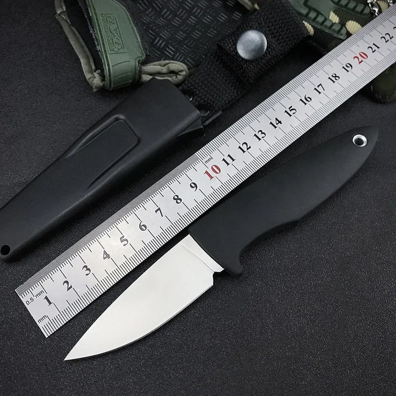Pocket knife, outdoor knife, camping high hardness self-defense knife,EDC portable small straight knife with knife cover
Pocket knife, outdoor knife, camping high hardness self-defense knife,EDC portable small straight knife with knife cover