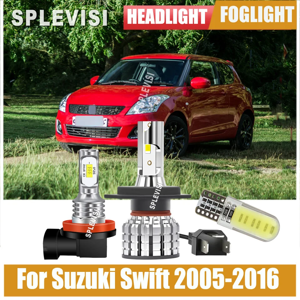 H4 H11 T10 Car LED Headlight Side Lights 12v 6000K -preventing overheating For Suzuki Swift 2005 2006 2007 2008 2009 2010-2016
H4 H11 T10 Car LED Headlight Side Lights 12v 6000K -preventing overheating For Suzuki Swift 2005 2006 2007 2008 2009 2010-2016