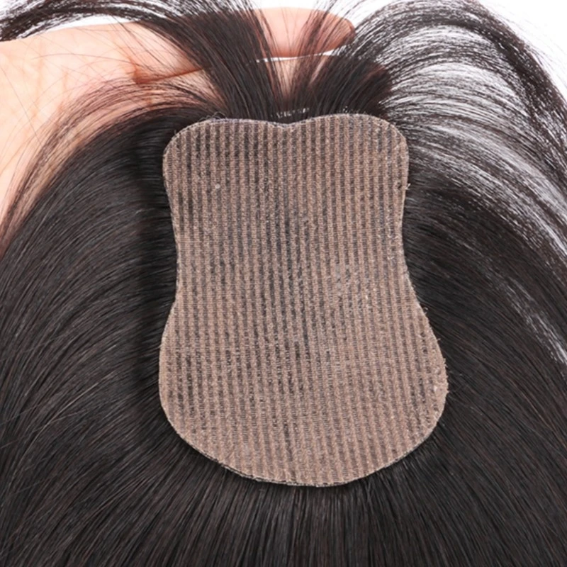 No Clip Human Hair Topper L-Hook Strong Grip Velcro Base 8x11cm Skin Like Hair Toppers Realistic Hairpart 25cm Mocha Brown 1B
No Clip Human Hair Topper L-Hook Strong Grip Velcro Base 8x11cm Skin Like Hair Toppers Realistic Hairpart 25cm Mocha Brown 1B