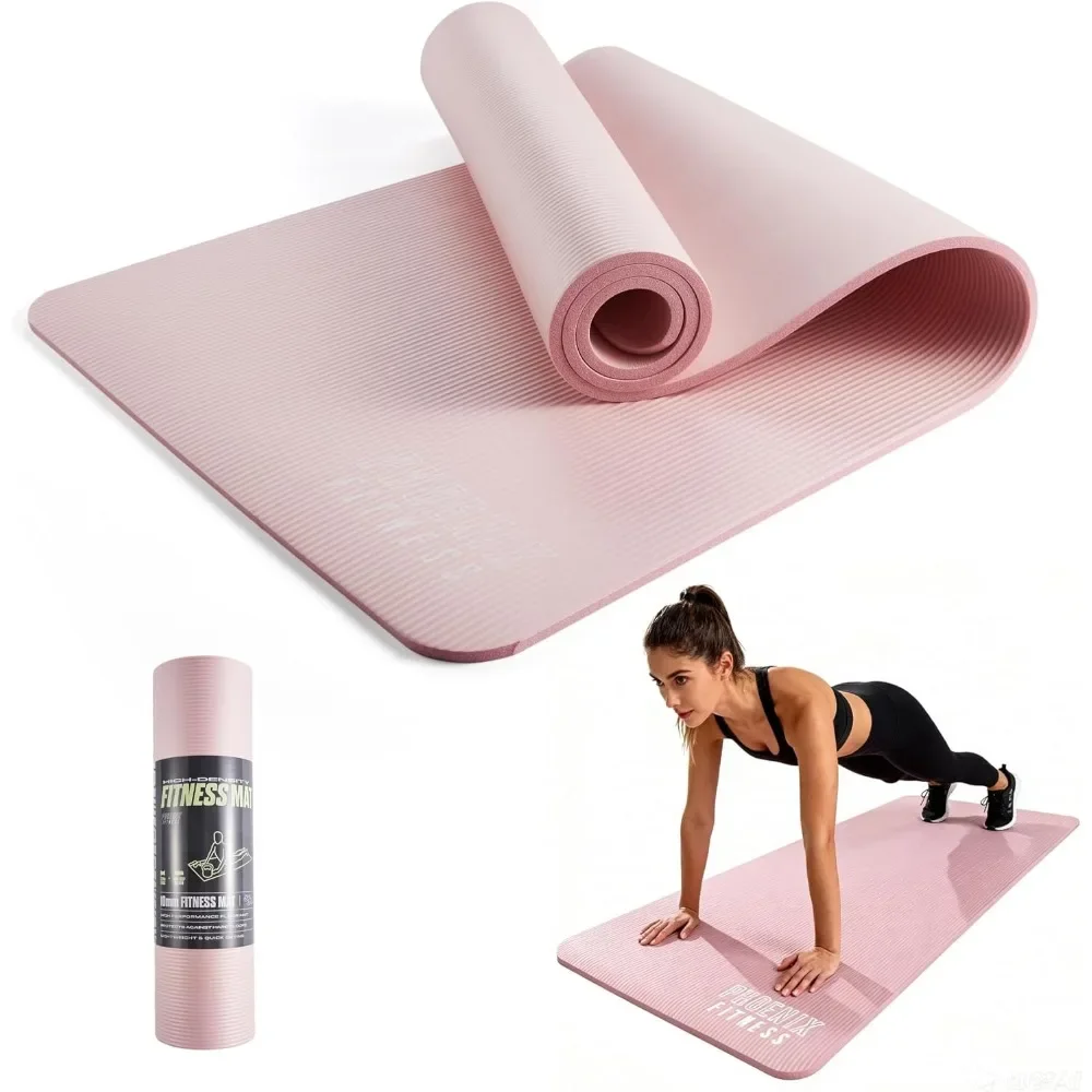 Extra Thick 15mm Non Slip Workout Mat with Carry Strap for Yoga Pilates HIIT Men Women
Extra Thick 15mm Non Slip Workout Mat with Carry Strap for Yoga Pilates HIIT Men Women