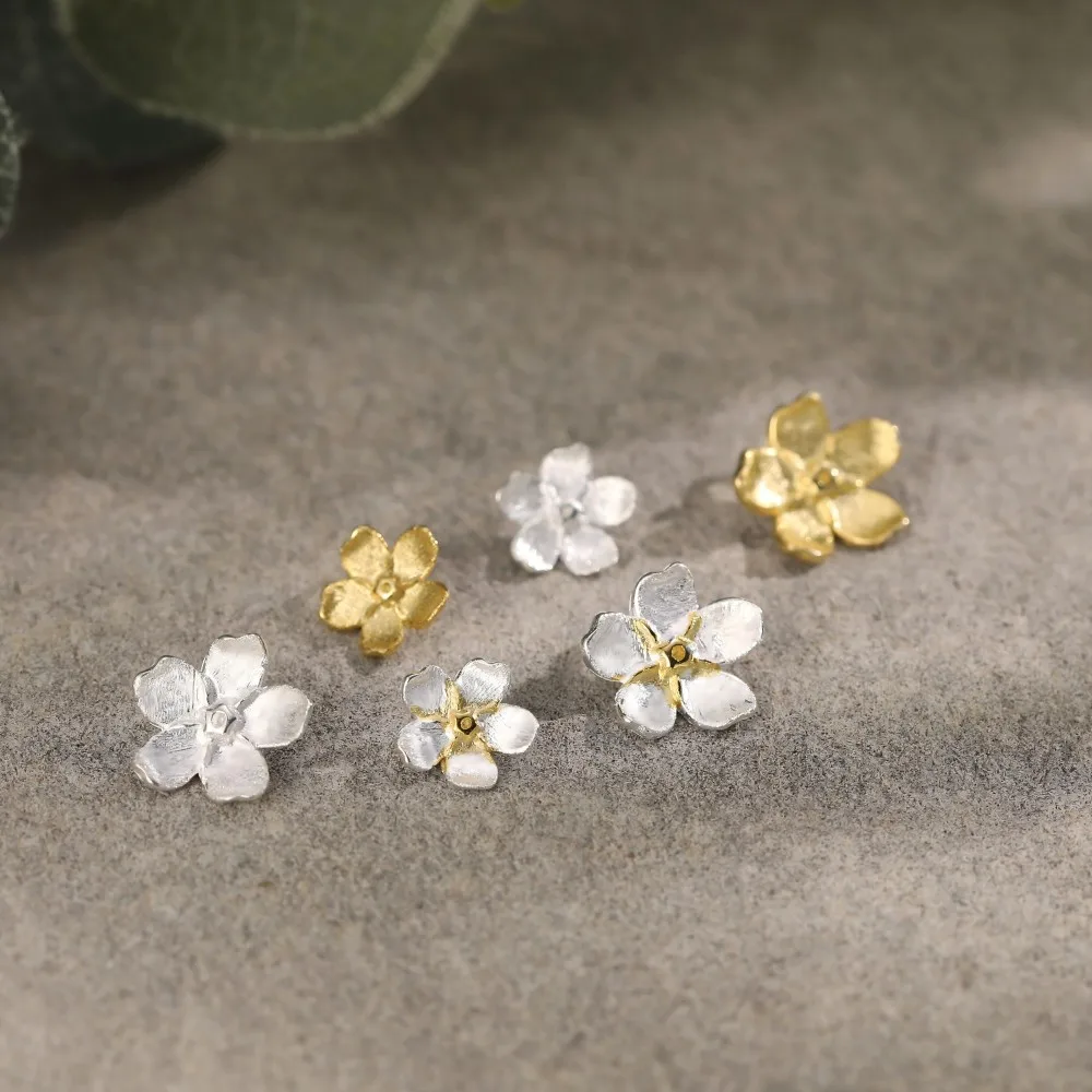 Изящный кулон Lotus Fun «Незабудка» из настоящего серебра 925 пробы, выполненный в традиционной технике матовой обработки, изысканное ювелирное изделие
Изящный кулон Lotus Fun «Незабудка» из настоящего серебра 925 пробы, выполненный в традиционной технике матовой обработки, изысканное ювелирное изделие