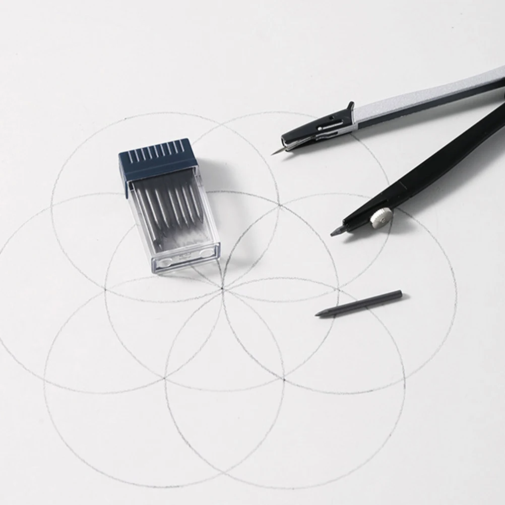 4 Sets Compass Drawing Core Replacement Refill for Students Single Hole Sharpener Plastic Bow Stationery Smooth
4 Sets Compass Drawing Core Replacement Refill for Students Single Hole Sharpener Plastic Bow Stationery Smooth