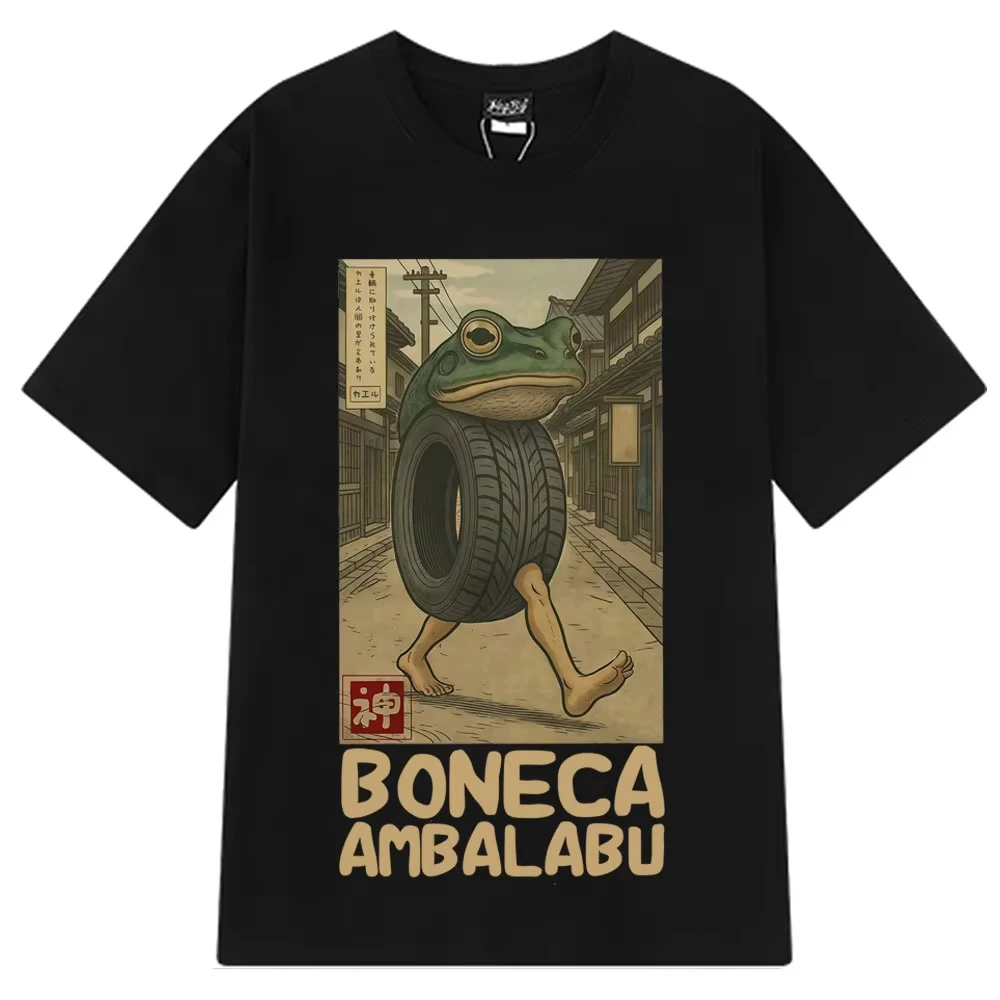 2025 Boneca Ambalabu Brainrot T-Shirt Funny Ukiyo-E Japanese Art Italian Brainrot Meme Vintage T Shirt Unisex Cotton T-shirts
2025 Boneca Ambalabu Brainrot T-Shirt Funny Ukiyo-E Japanese Art Italian Brainrot Meme Vintage T Shirt Unisex Cotton T-shirts