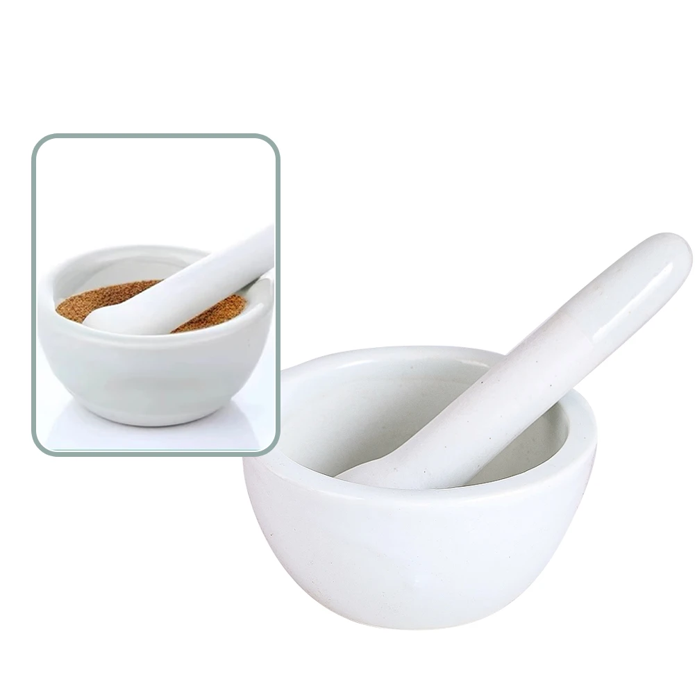 Spice Herb Grinding Kitchen Tool Food Grade Compact Ceramic Mortar Set Easy Use DIY Cooking Traditional Spice Grinding Accessory
Spice Herb Grinding Kitchen Tool Food Grade Compact Ceramic Mortar Set Easy Use DIY Cooking Traditional Spice Grinding Accessory