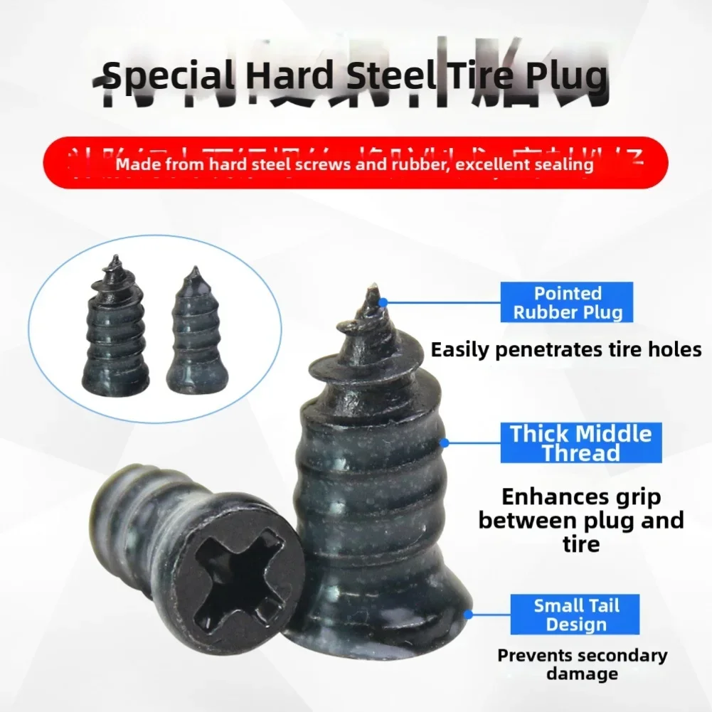 DIY Tire Maintenance Tire Repair Kit Essential Vehicle Repair Kit Tire Repair Kit AS SHOWN Coarse Thread Screw-in Design
DIY Tire Maintenance Tire Repair Kit Essential Vehicle Repair Kit Tire Repair Kit AS SHOWN Coarse Thread Screw-in Design