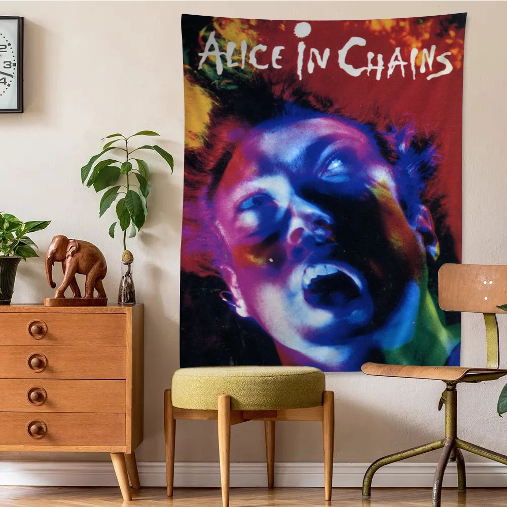 Retro Music Alice In Chains Anime Tapestry for Living Room Home Dorm Decor Home Decor
Retro Music Alice In Chains Anime Tapestry for Living Room Home Dorm Decor Home Decor