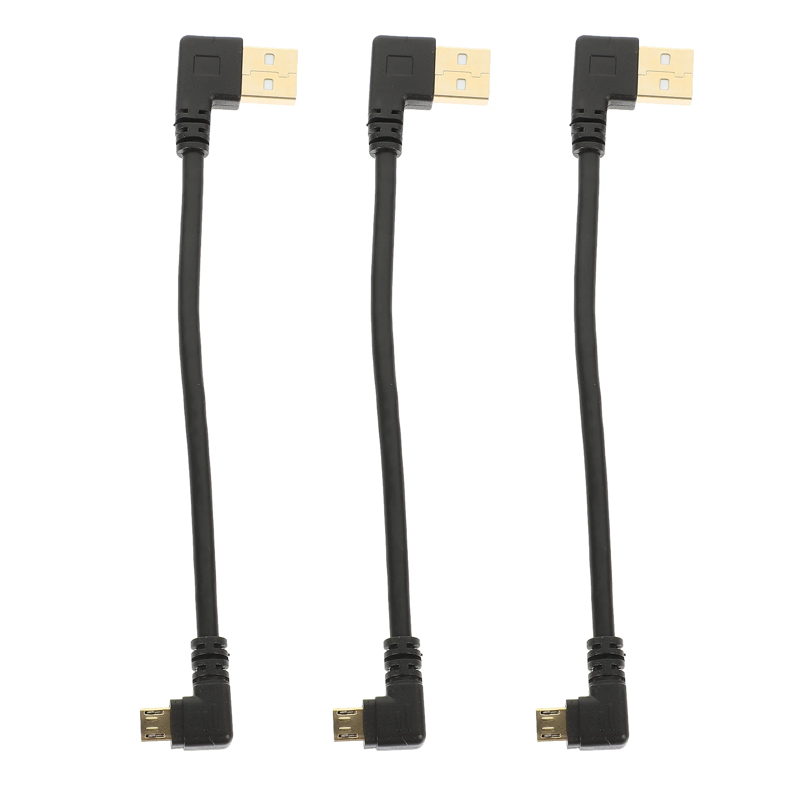 3pcs Micro Cable 90Degree Right Angle 6Inch Short Data Charging Cord USB Male to Micro USB Male Adapter
3pcs Micro Cable 90Degree Right Angle 6Inch Short Data Charging Cord USB Male to Micro USB Male Adapter
