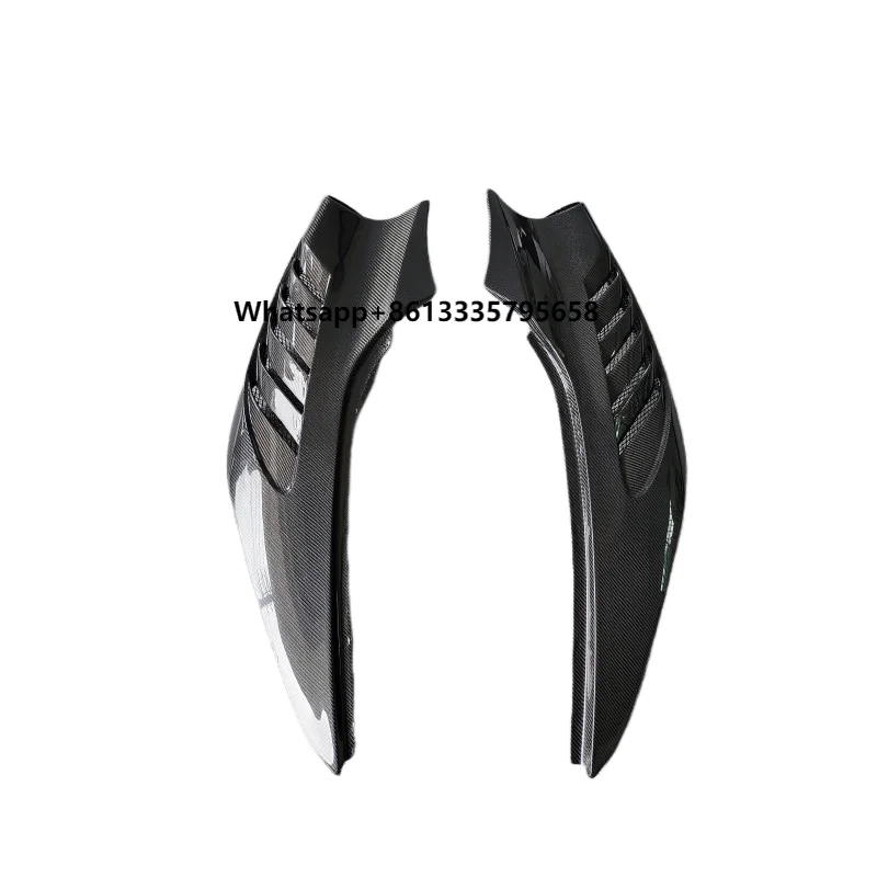 For McLaren 720S Spider Upgrade V-style Fender Carbon Fiber Ventilation Grid Car Fender Body Kit
For McLaren 720S Spider Upgrade V-style Fender Carbon Fiber Ventilation Grid Car Fender Body Kit