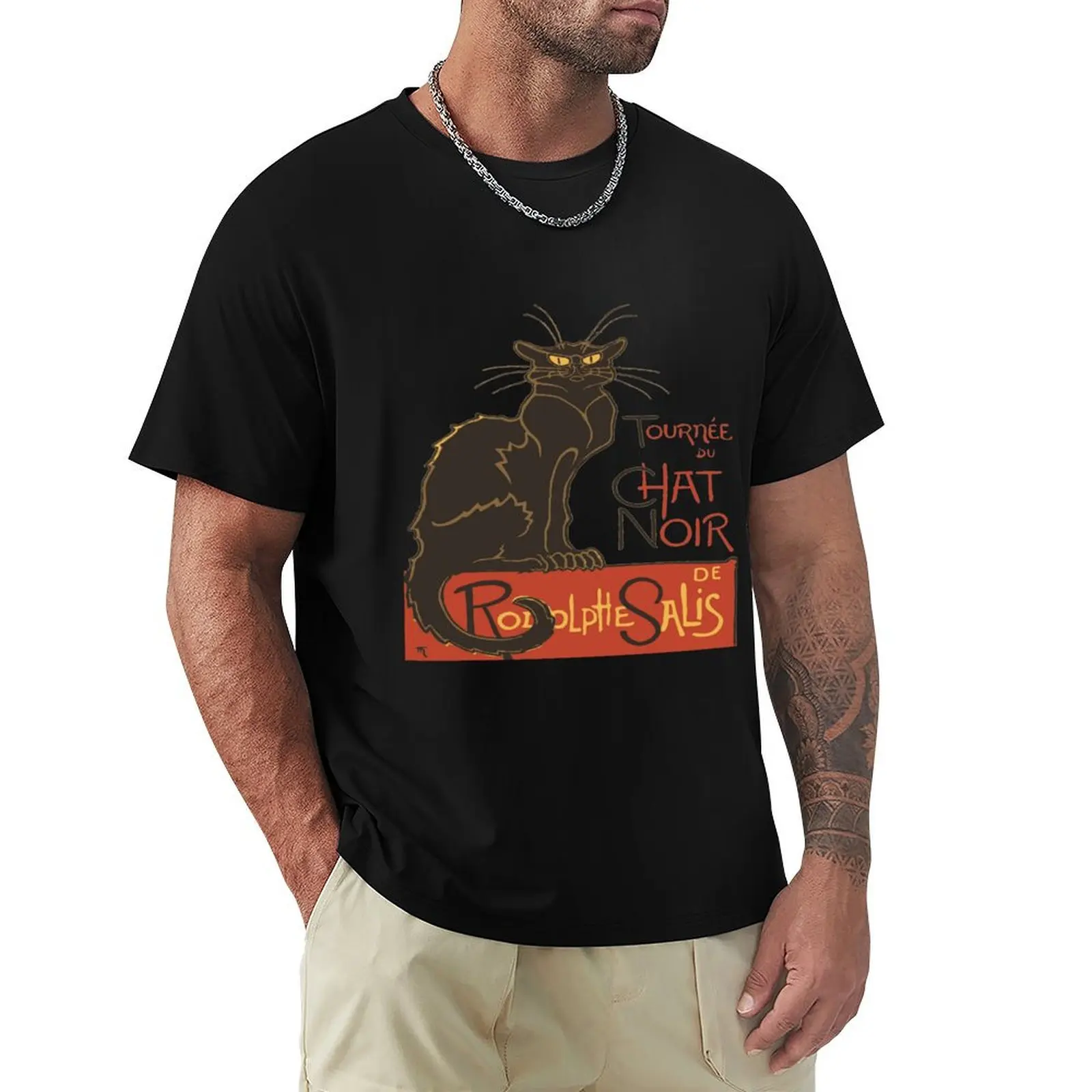 Tournee du Chat Noir De Rodolphe Salis Vector T-Shirt T-shirts man Blouse mens designer t shirt
Tournee du Chat Noir De Rodolphe Salis Vector T-Shirt T-shirts man Blouse mens designer t shirt