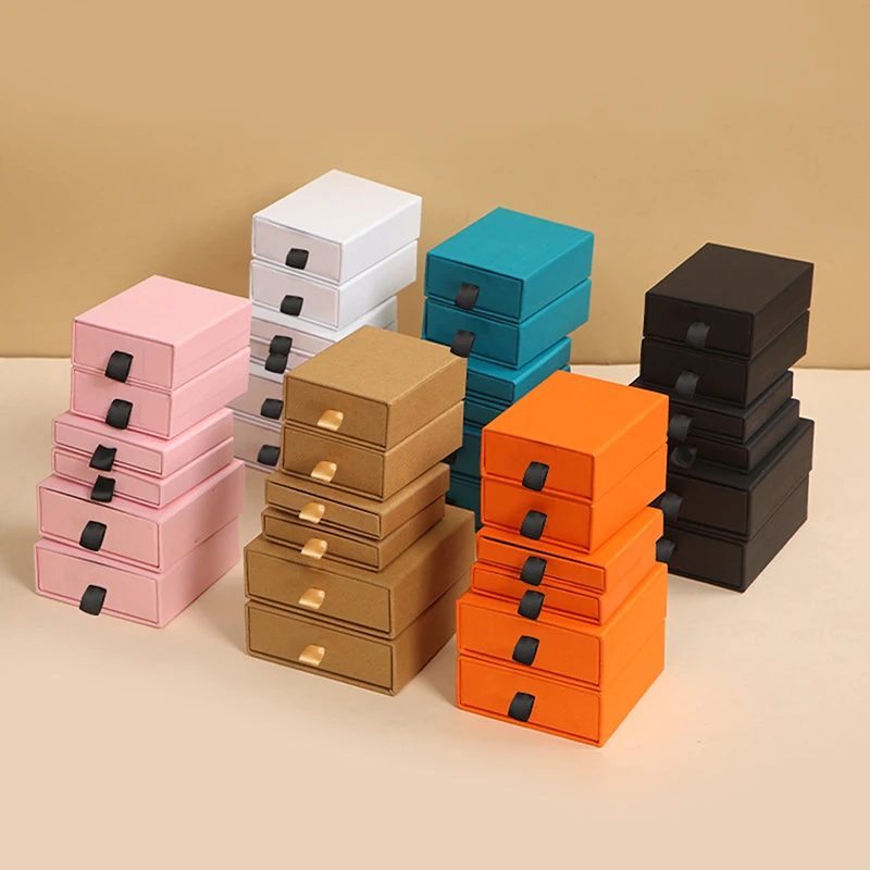 Creative Drawer Jewelry Packaging Box Necklace Rings Earing Bracelet Storage Organizer Display Stand Solid Color Paper Gift
Creative Drawer Jewelry Packaging Box Necklace Rings Earing Bracelet Storage Organizer Display Stand Solid Color Paper Gift