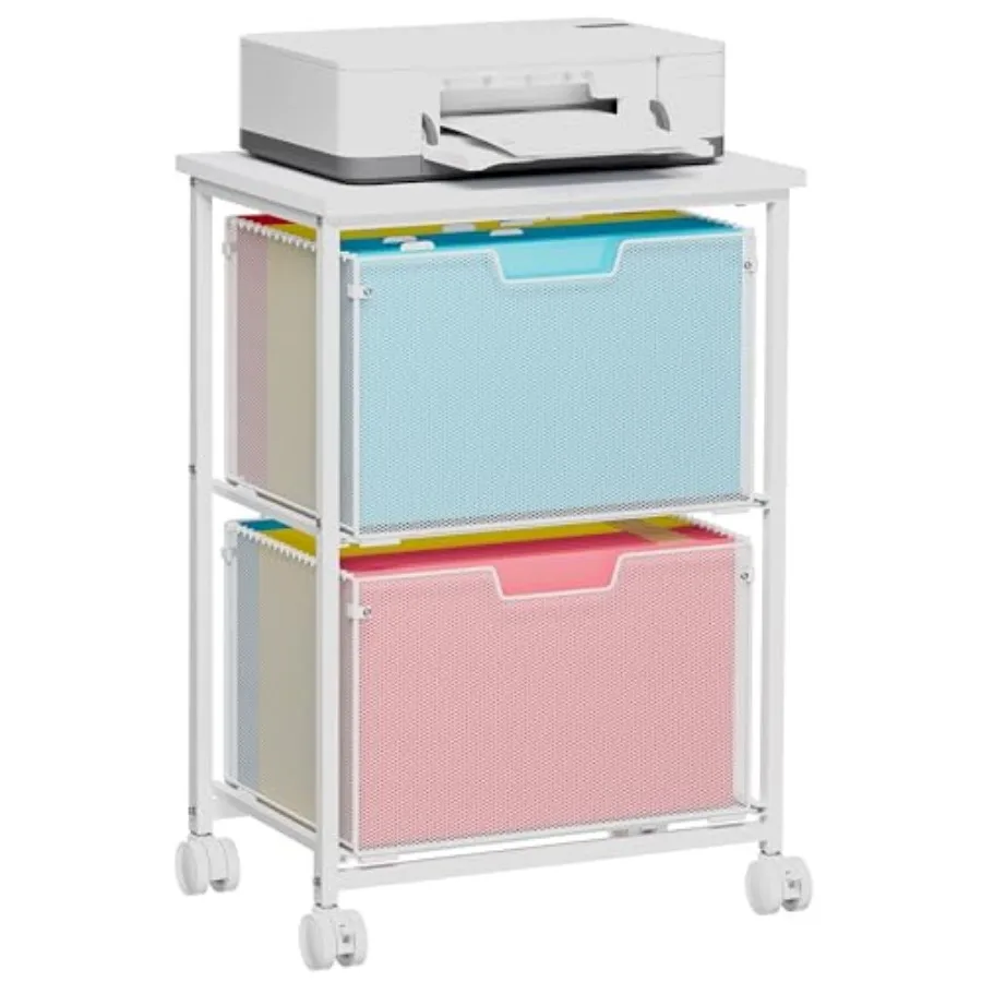 Letter/Legal Rolling File Cabinet, Rolling File Cart with Filing Cabinet for Home Office, Hanging File Folders Organizer for Un
Letter/Legal Rolling File Cabinet, Rolling File Cart with Filing Cabinet for Home Office, Hanging File Folders Organizer for Un
