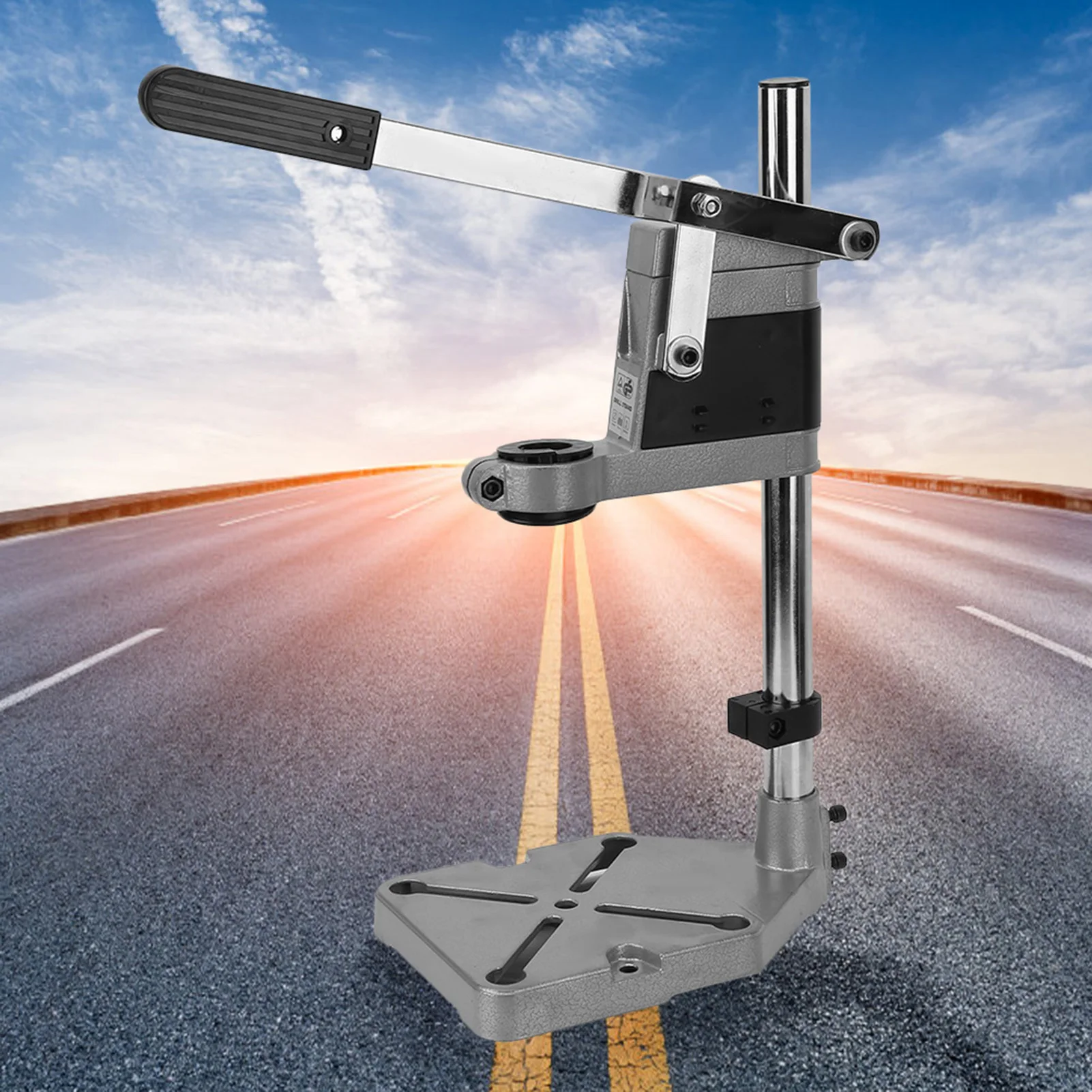 Adjustable Floor Drill Press Stand Table For Drill Workbench Repair Tool Clamp Durable 2 Hole Aluminum Heavy-duty Base
Adjustable Floor Drill Press Stand Table For Drill Workbench Repair Tool Clamp Durable 2 Hole Aluminum Heavy-duty Base