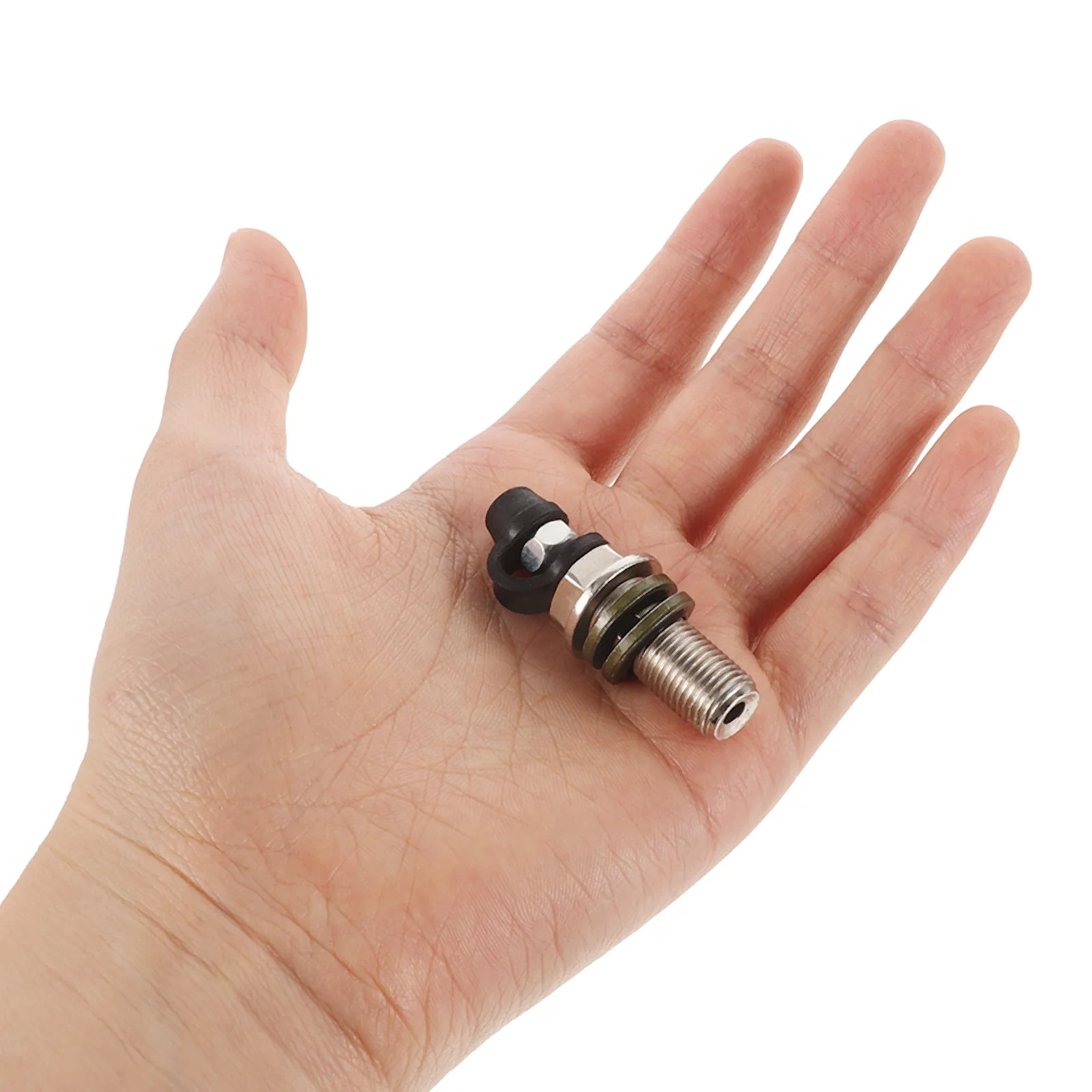 Motorcycle Brake Bleeder Screw with Cap Banjo Bolt for Caliper Repair Enhanced Braking System Compatibility Universal Fit Easy
Motorcycle Brake Bleeder Screw with Cap Banjo Bolt for Caliper Repair Enhanced Braking System Compatibility Universal Fit Easy