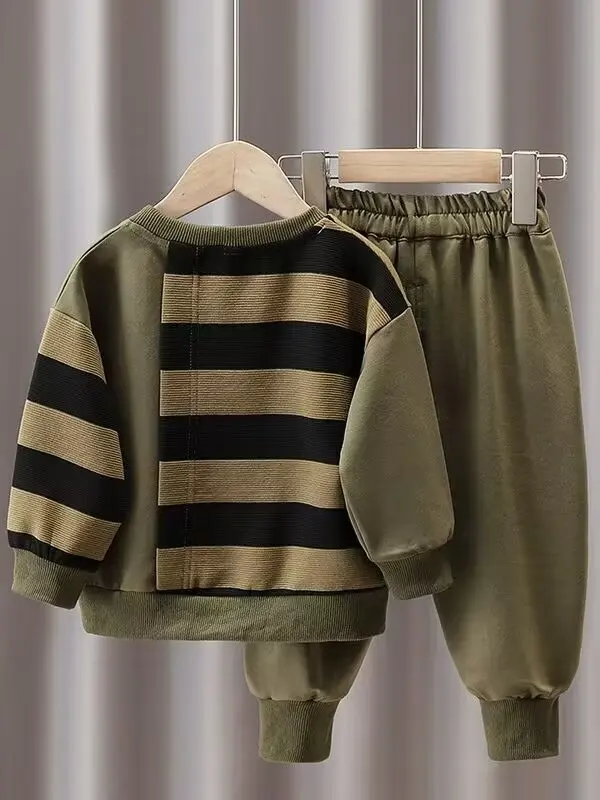 2Pcs Toddler Kids Casual Clothing Set - Spring Autumn Fashion Hoodies Pants Tracksuit for Boys Girls Children
2Pcs Toddler Kids Casual Clothing Set - Spring Autumn Fashion Hoodies Pants Tracksuit for Boys Girls Children