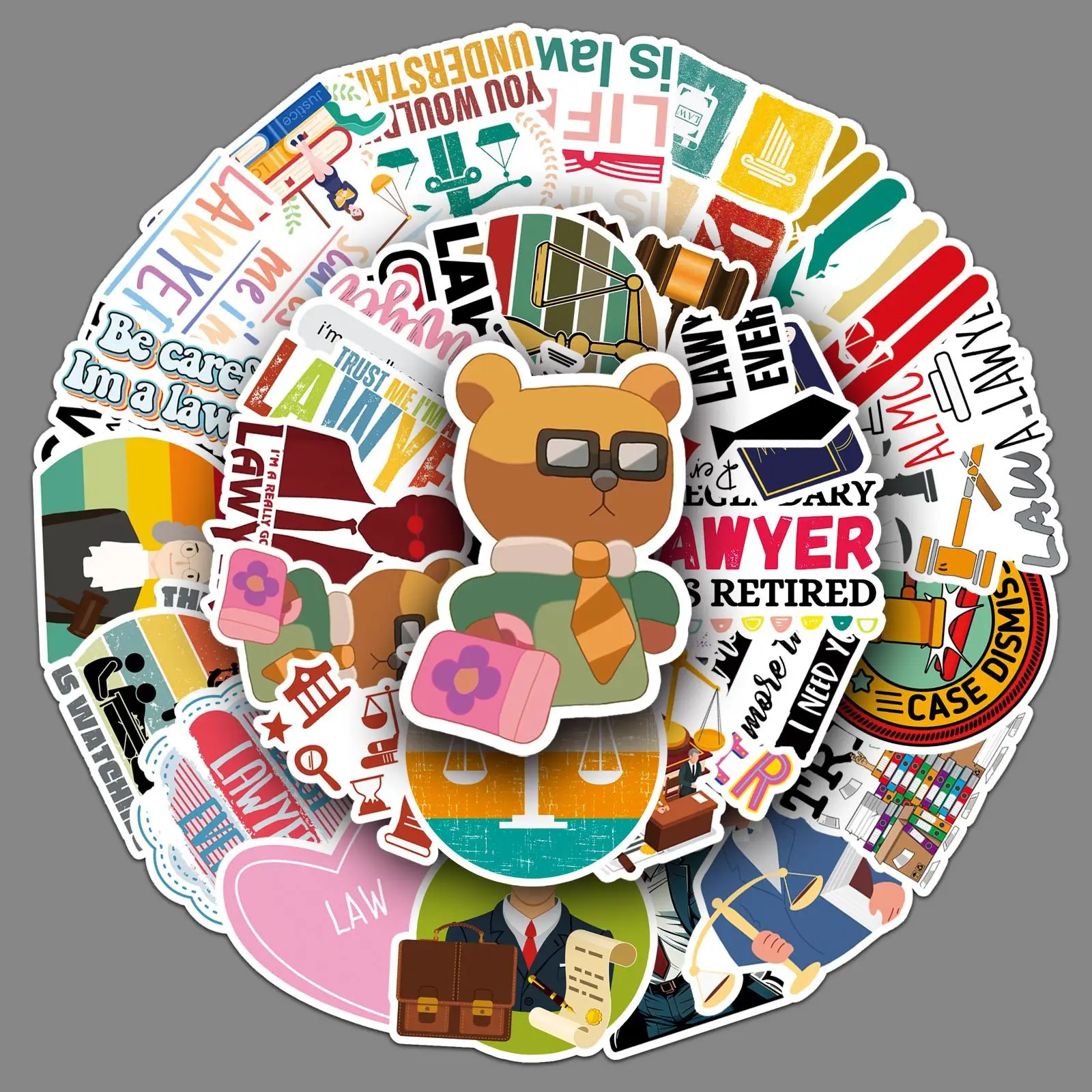 10/30/50PCS Lawyer Professional Sticker Personalized Creative Graffiti Decoration Scrapbook Phone Case Laptop Waterproof Decal
10/30/50PCS Lawyer Professional Sticker Personalized Creative Graffiti Decoration Scrapbook Phone Case Laptop Waterproof Decal