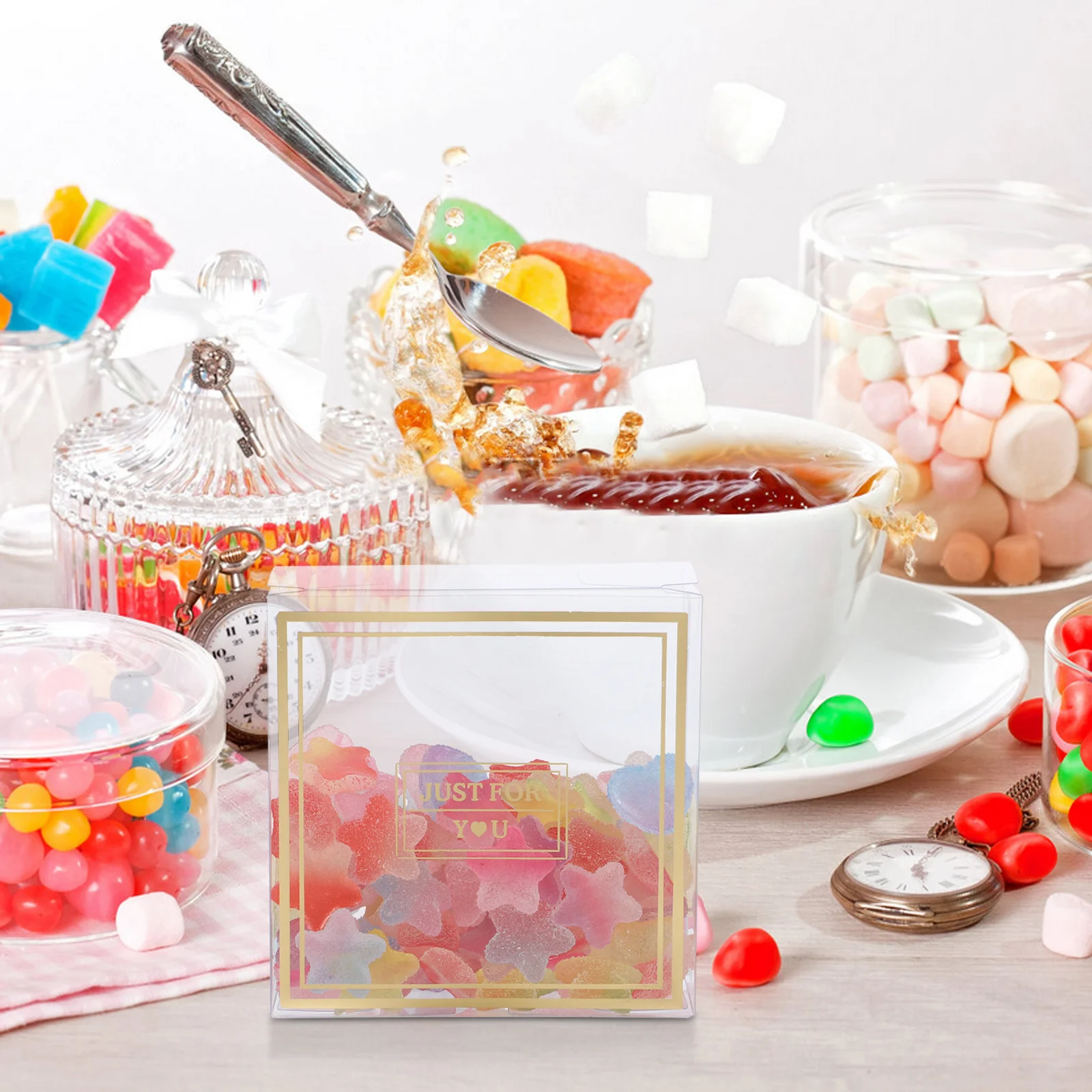 12Pcs Candy Packaging Boxes Clear Compact Treat Boxes for Cookies Chocolates Snacks Wedding Party Favor Box Portable Design
12Pcs Candy Packaging Boxes Clear Compact Treat Boxes for Cookies Chocolates Snacks Wedding Party Favor Box Portable Design