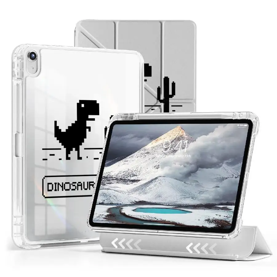 Чехол для планшета iPad Air 4 5 M3 M2 M4 11 дюймов Pro 2025 11-го 10-го 9-го 8-го 7-го поколений 12.9 дюймов Mini 6 7 с подставкой, Y-образный складной дизайн, динозавр
Чехол для планшета iPad Air 4 5 M3 M2 M4 11 дюймов Pro 2025 11-го 10-го 9-го 8-го 7-го поколений 12.9 дюймов Mini 6 7 с подставкой, Y-образный складной дизайн, динозавр