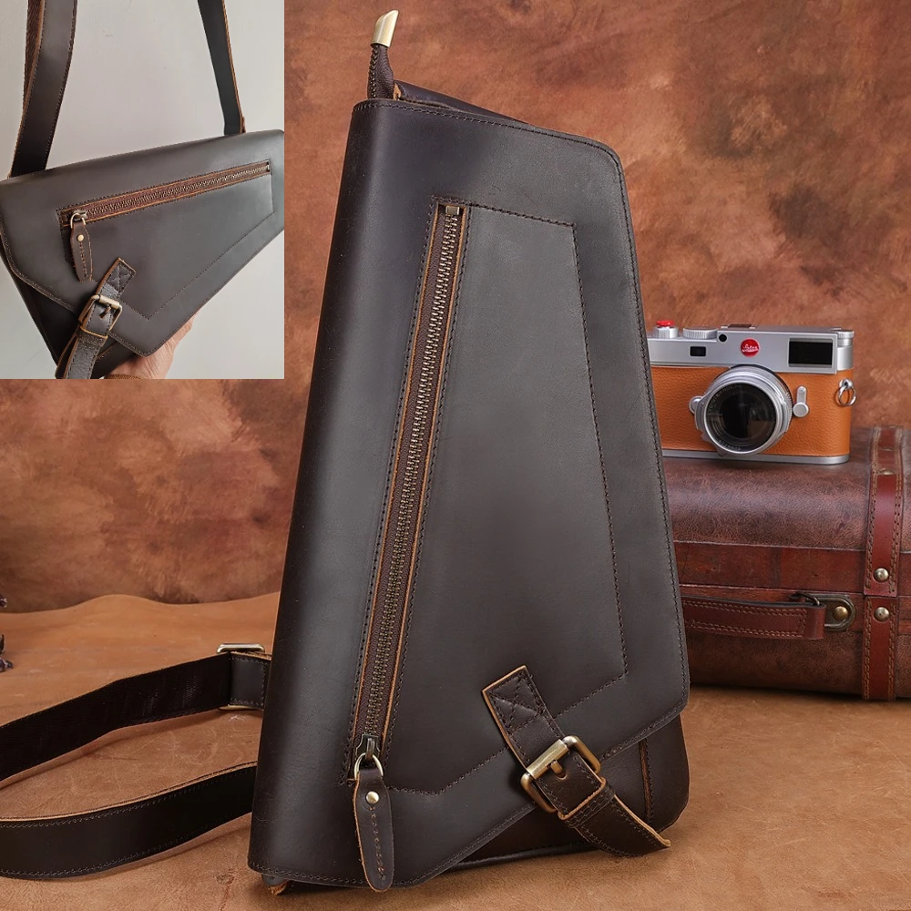 Vintage Crazy Horse Leather Crossbody Bag Men Casual Saddle Bag Layer Cowhide Genuine Leather Breast Bag Сумочка Через Плечо
Vintage Crazy Horse Leather Crossbody Bag Men Casual Saddle Bag Layer Cowhide Genuine Leather Breast Bag Сумочка Через Плечо