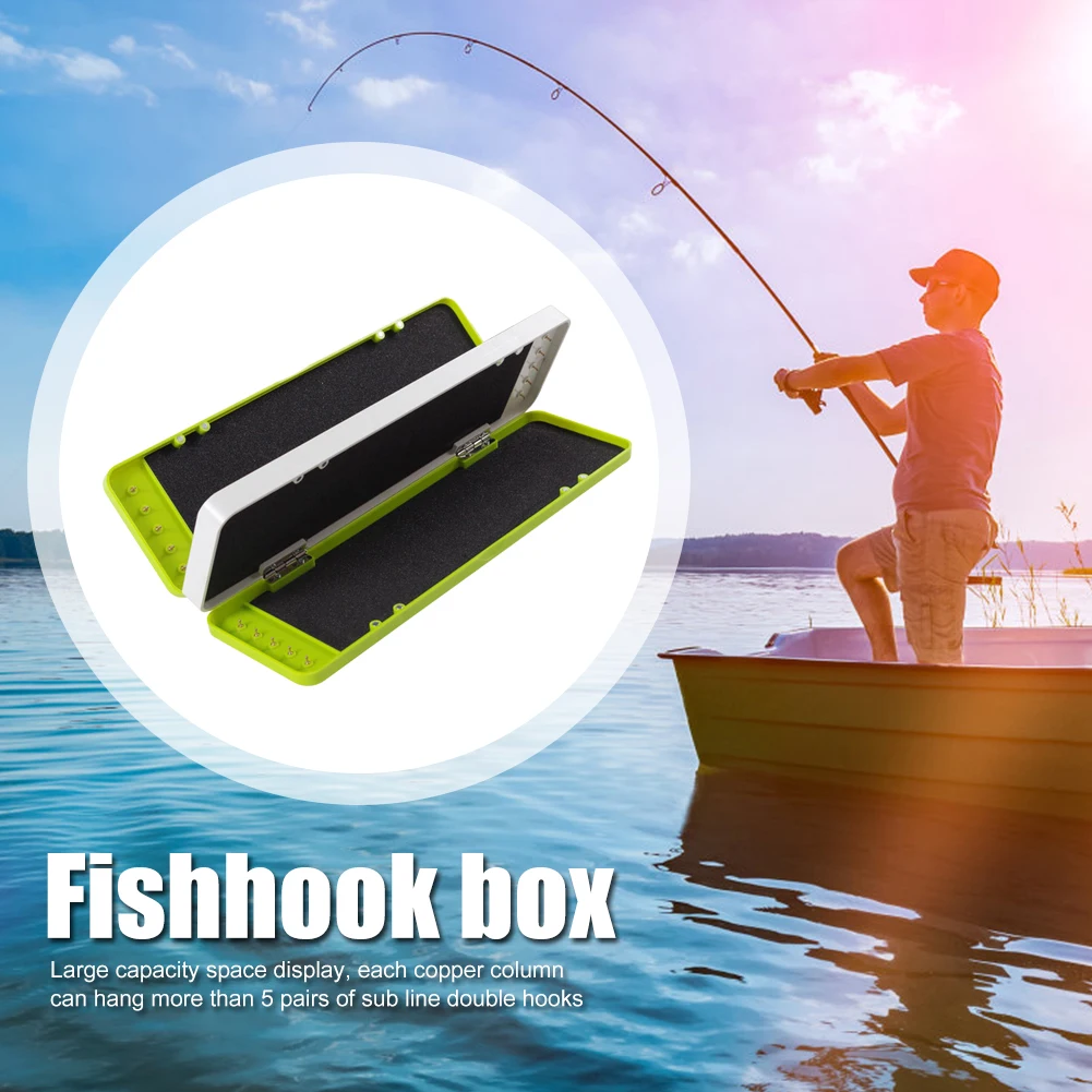 Fishing Accessories Lure Rig Hook Boxes Double Layer Storage Fishing Tackle Box
Fishing Accessories Lure Rig Hook Boxes Double Layer Storage Fishing Tackle Box
