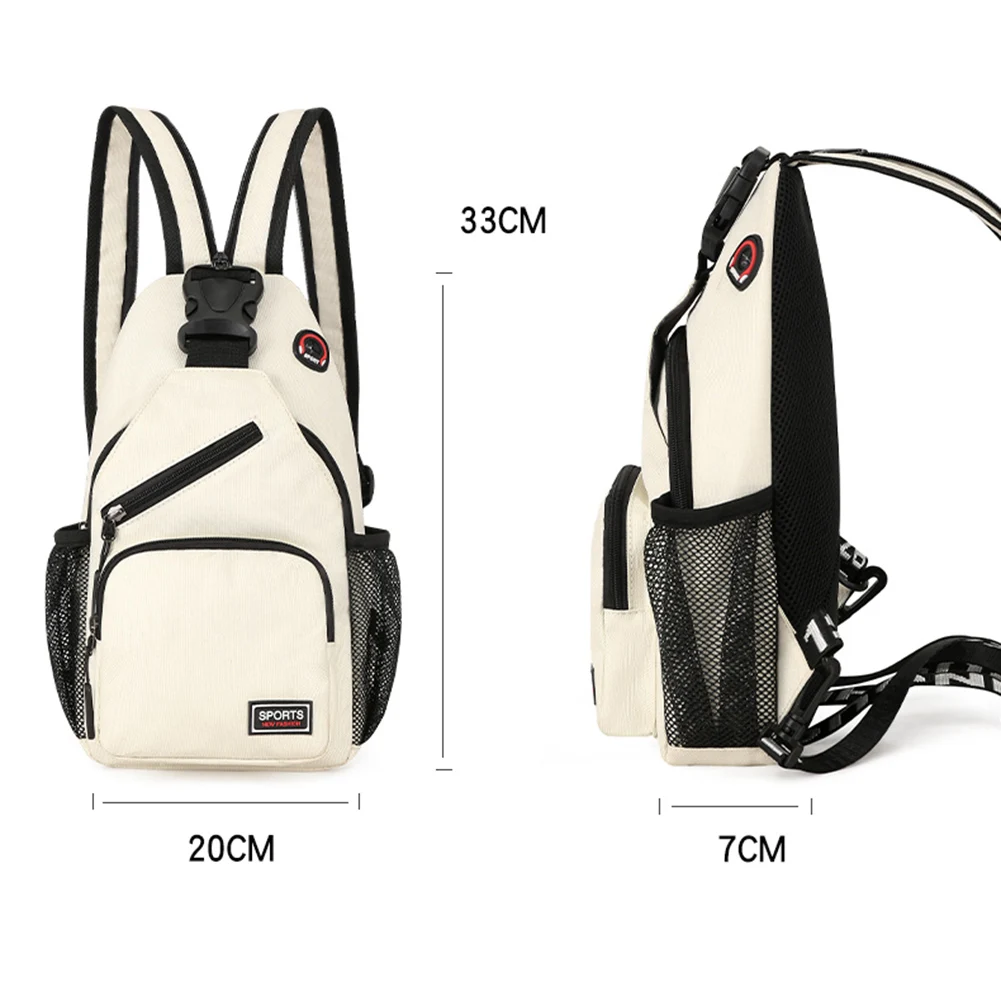 Men Women Chest Bag Sling Backpack Crossbody Bag Waterproof Travel Shoulder Bag Chest Bag Large Capacity Cycling Sports Rucksack
Men Women Chest Bag Sling Backpack Crossbody Bag Waterproof Travel Shoulder Bag Chest Bag Large Capacity Cycling Sports Rucksack