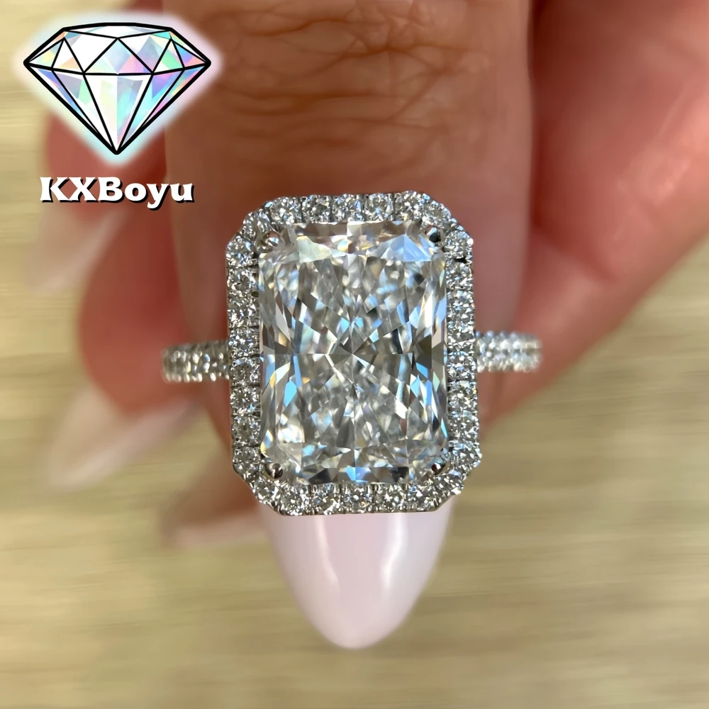 Обручальное кольцо с муассанитом сияющей огранки 1/2 карата для женщин, обручальные кольца из 100% стерлингового серебра 925 пробы с бриллиантами Halo и сертификатом
Обручальное кольцо с муассанитом сияющей огранки 1/2 карата для женщин, обручальные кольца из 100% стерлингового серебра 925 пробы с бриллиантами Halo и сертификатом