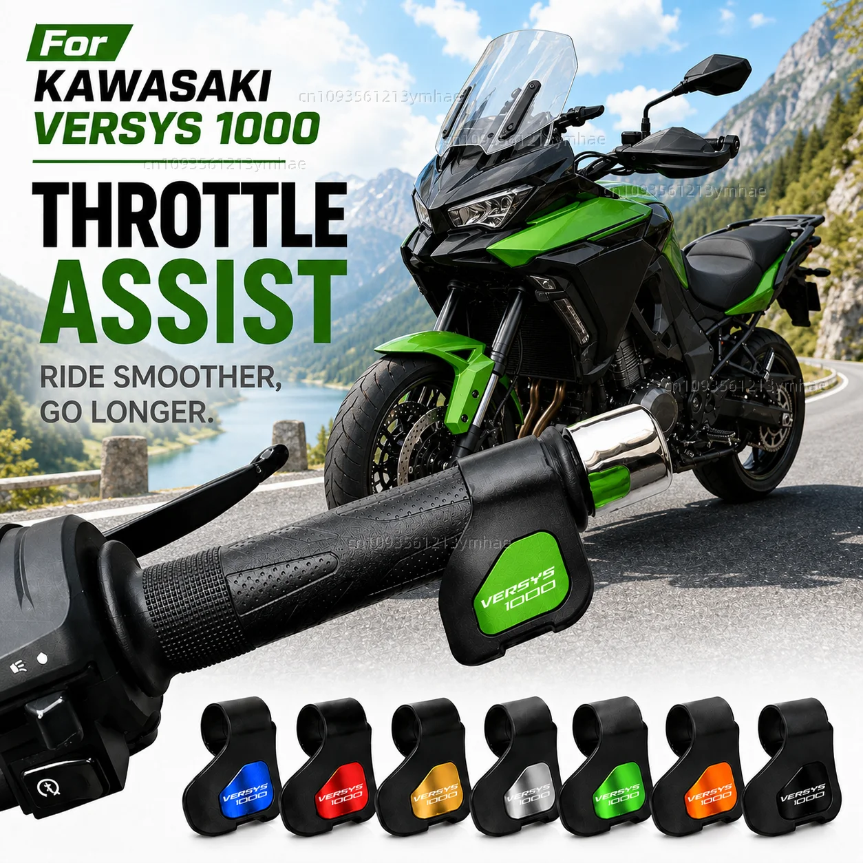 For KAWASAKI VERSYS 1000 1100 1000SE SE VERSYS1000 VERSYS1000SE 2015-2024 Motorcycle Throttle Assistant Clip Labor Saver CNC New
For KAWASAKI VERSYS 1000 1100 1000SE SE VERSYS1000 VERSYS1000SE 2015-2024 Motorcycle Throttle Assistant Clip Labor Saver CNC New