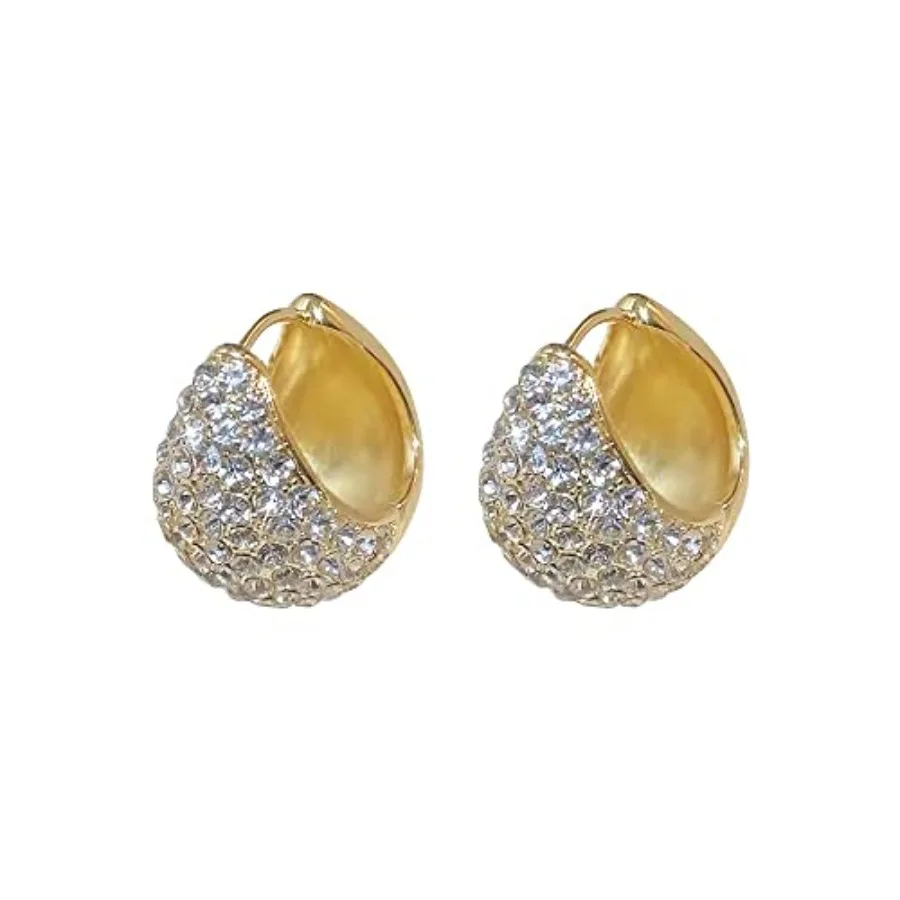 Kokoma Teardrop Small Hoop Earrings for Women Rhinestone CZ Crystal Huggie Hoops Chunky Statement Earrings Studs Fashion Jewelr
Kokoma Teardrop Small Hoop Earrings for Women Rhinestone CZ Crystal Huggie Hoops Chunky Statement Earrings Studs Fashion Jewelr