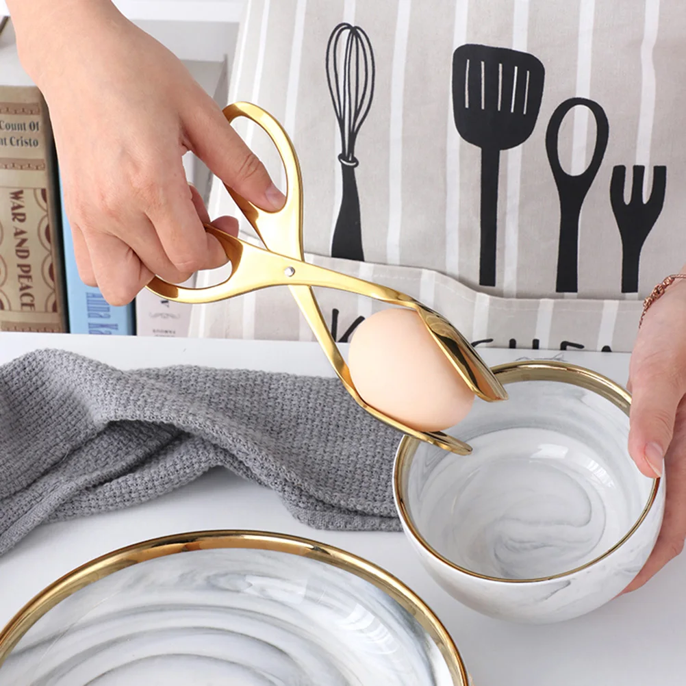 Stainless Steel Egg Tongs Multifunctional Kitchen Tool Bread Clip Heat Resistant Wear Resistant Non Slip Lightweight
Stainless Steel Egg Tongs Multifunctional Kitchen Tool Bread Clip Heat Resistant Wear Resistant Non Slip Lightweight
