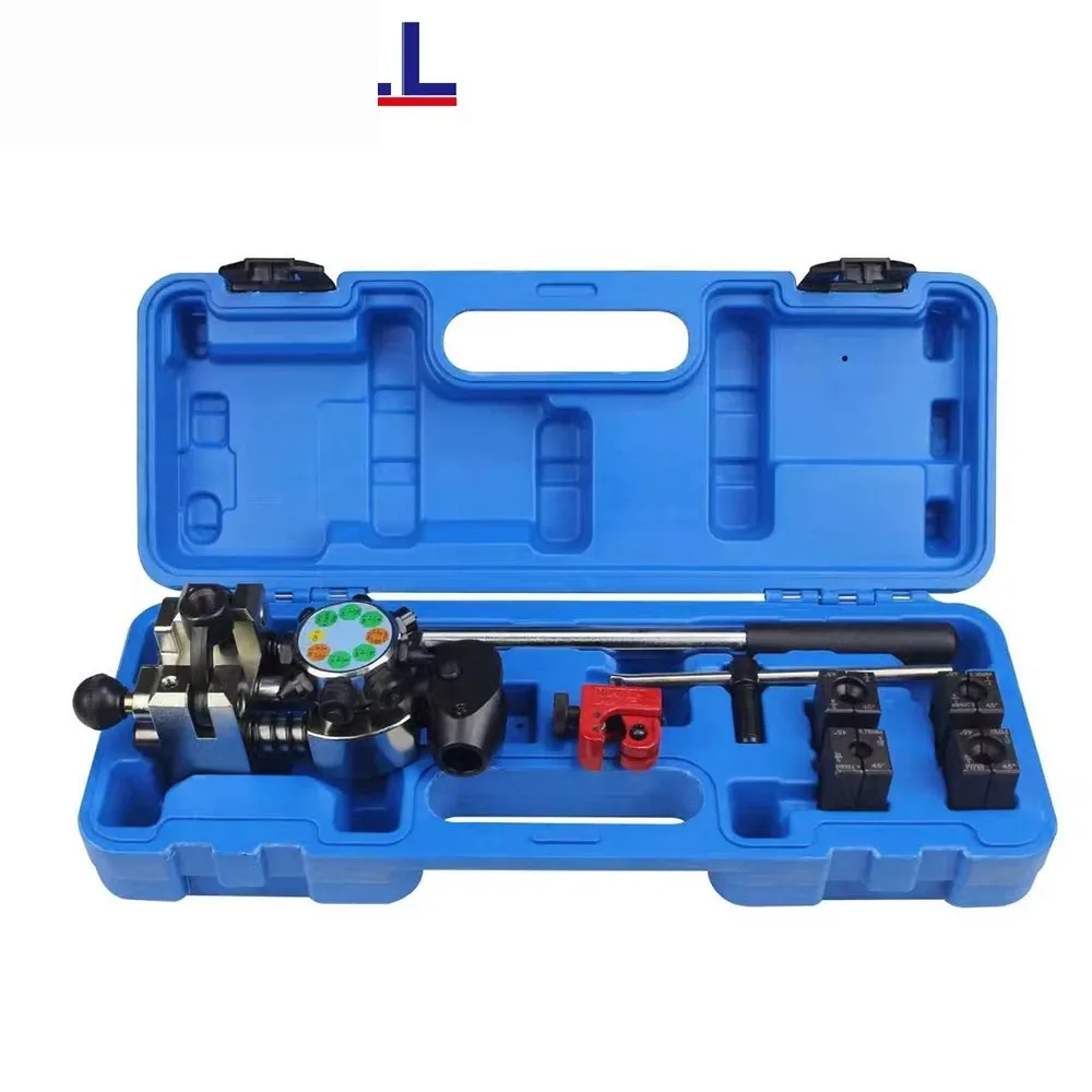 Herramienta profesional abocardado línea freno, juego 45 grados, Kit herramientas bengalas individuales, dobles y burbuja
Herramienta profesional abocardado línea freno, juego 45 grados, Kit herramientas bengalas individuales, dobles y burbuja