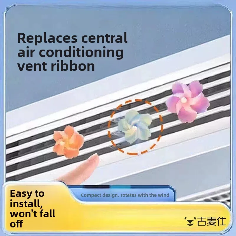 Decorative Flowing Ribbon Alternative for Central Air Conditioner Outlet Fan Plastic Dustproof Cover Home Organizing Tool
Decorative Flowing Ribbon Alternative for Central Air Conditioner Outlet Fan Plastic Dustproof Cover Home Organizing Tool