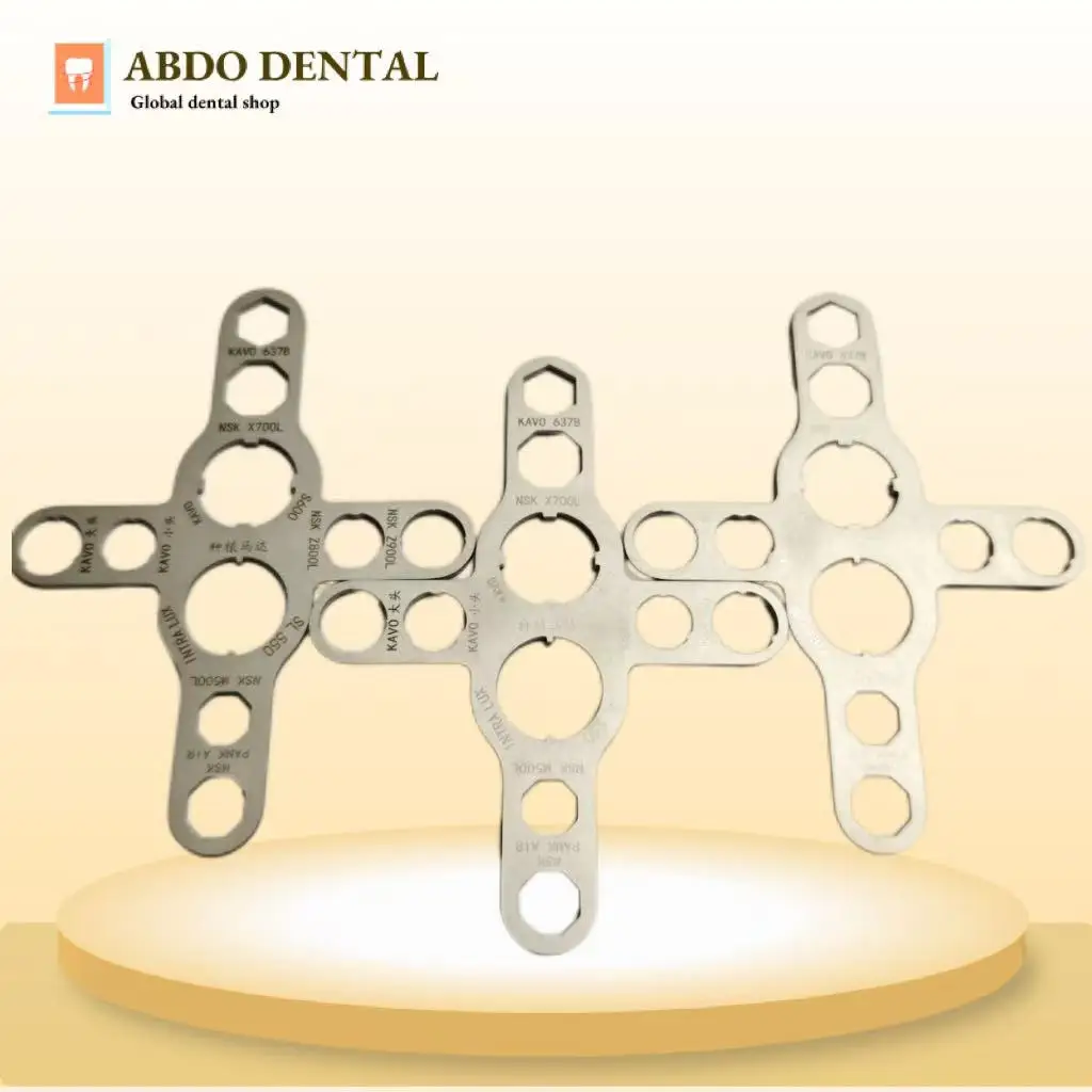 Dental Turbine Handpiece Wrench NSK WH Implant Motor Cartridge Rotor Shaft Spindle Back Cover Repair Removal Tool
Dental Turbine Handpiece Wrench NSK WH Implant Motor Cartridge Rotor Shaft Spindle Back Cover Repair Removal Tool