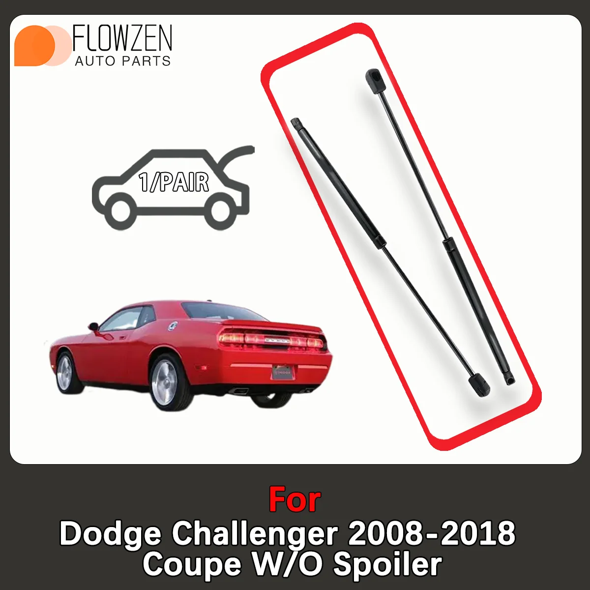 Газовые стойки багажника, пружинная планка для Dodge Challenger 2008-2018 Coupe без спойлера, задняя амортизационная стойка, прижимная штанга OE 04589645AA
Газовые стойки багажника, пружинная планка для Dodge Challenger 2008-2018 Coupe без спойлера, задняя амортизационная стойка, прижимная штанга OE 04589645AA
