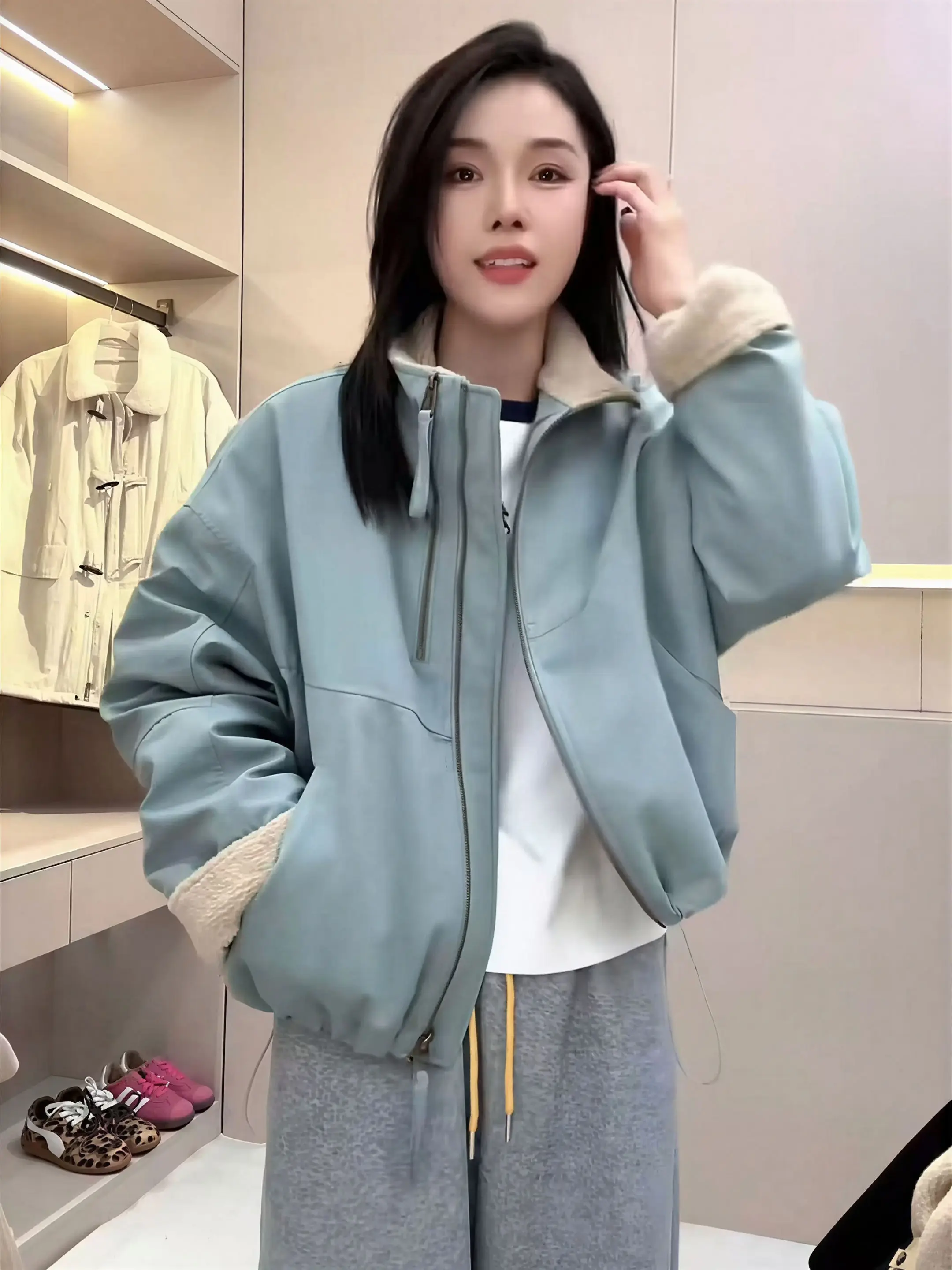 Parkas Womens Informales Winter High-Grade Polyester Thickened Quilted Double-Pocket Adjustable Drawstring Concealed Multicolor
Parkas Womens Informales Winter High-Grade Polyester Thickened Quilted Double-Pocket Adjustable Drawstring Concealed Multicolor