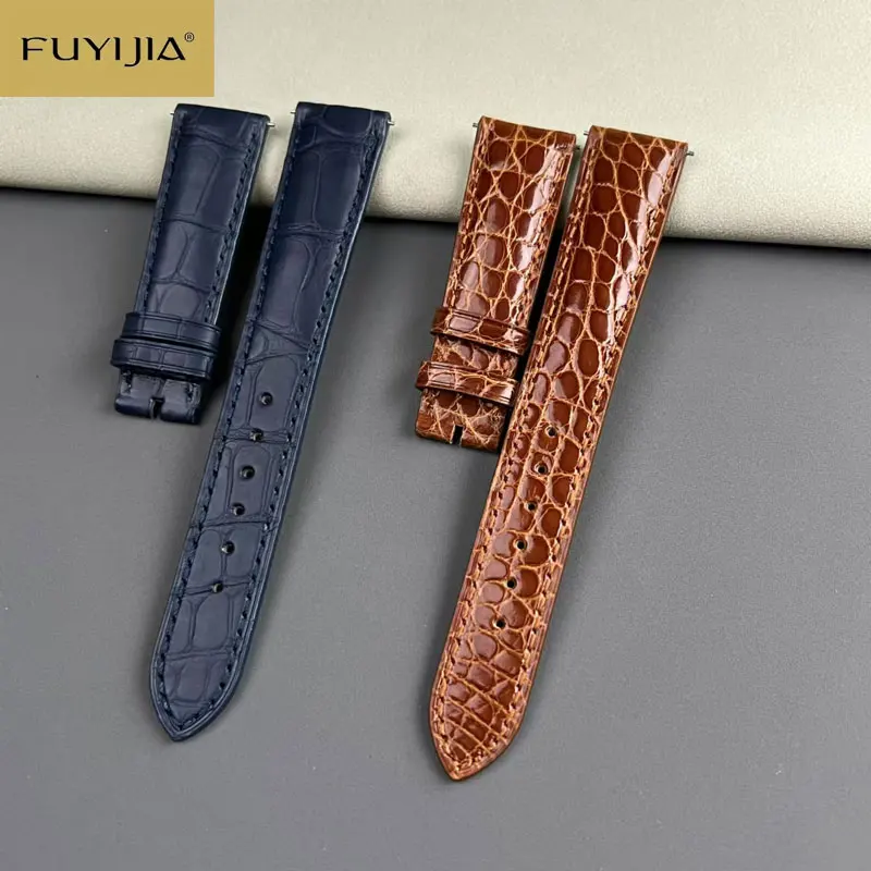 FUYIJIA Top Custom P-ATEK P-HILIPPE Watchbands Handmade Crocodile Skin Strap 1:1 Customized Size Alligator Wristband Waterproof
FUYIJIA Top Custom P-ATEK P-HILIPPE Watchbands Handmade Crocodile Skin Strap 1:1 Customized Size Alligator Wristband Waterproof