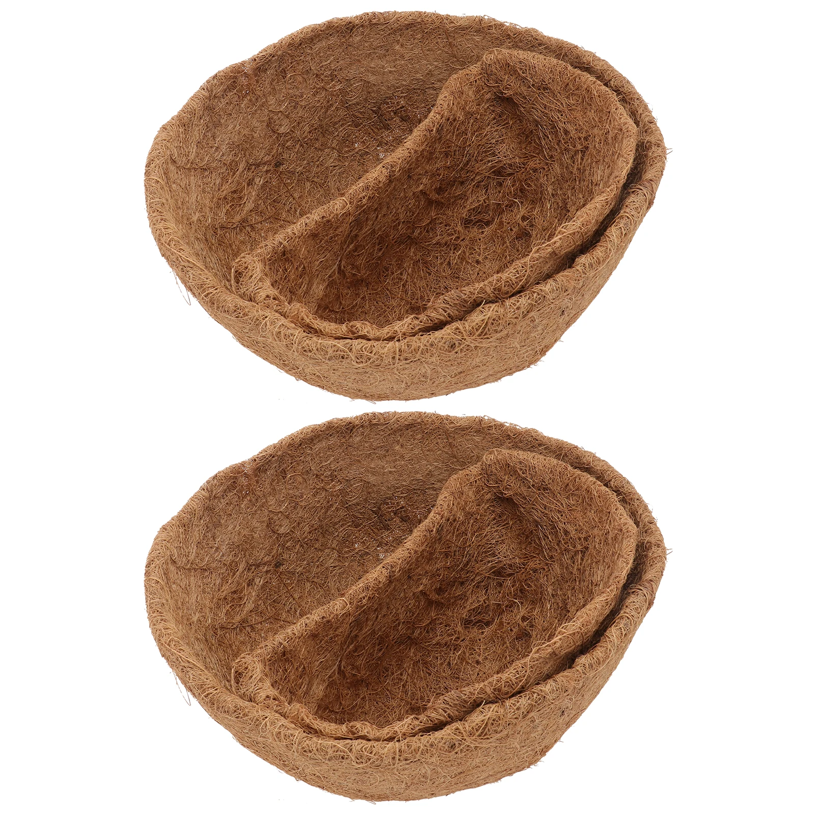 4pcs Coconut Fiber Pot Liner Plant Basket Cushion Light Brown Gardening Home Flower Shop Garden Botanical Plastic Ceramic
4pcs Coconut Fiber Pot Liner Plant Basket Cushion Light Brown Gardening Home Flower Shop Garden Botanical Plastic Ceramic