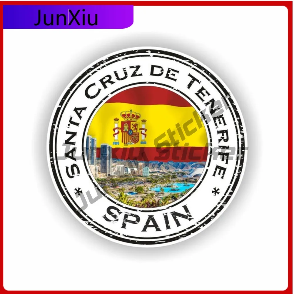 Santa Cruz de Stylish Boat Fade Resistant Decal Tenerife Seal Sticker Round Design Spain Cute Anti Scratch Truck Wall Laptop
Santa Cruz de Stylish Boat Fade Resistant Decal Tenerife Seal Sticker Round Design Spain Cute Anti Scratch Truck Wall Laptop