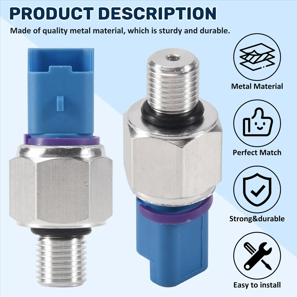 Датчик давления насоса гидроусилителя руля для Peugeot 206 306 406, новые поступления
Датчик давления насоса гидроусилителя руля для Peugeot 206 306 406, новые поступления