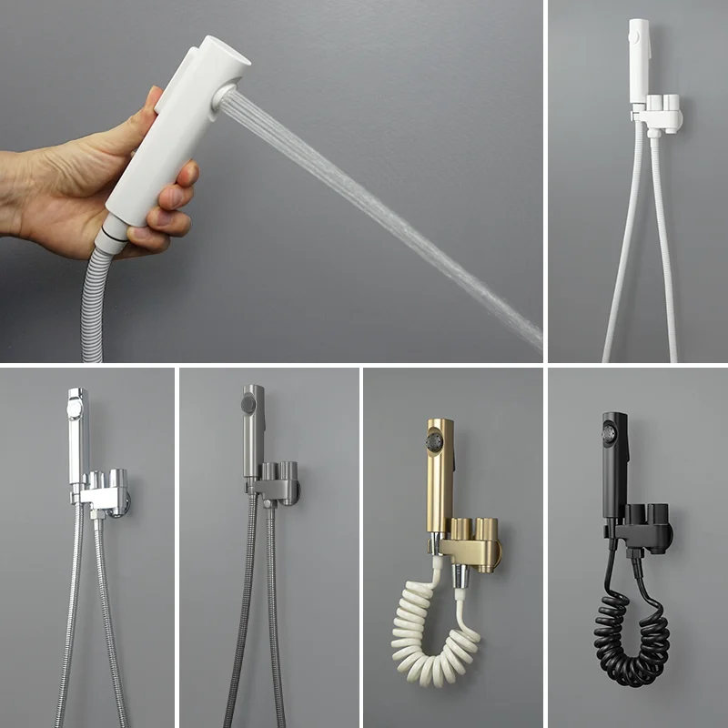 Black Toilet Spray Gun Set Handheld Sprayer Copper Double Outlet Angle Valve Home Bathroom Shower Sprayer Hose Self-Cleaning
Black Toilet Spray Gun Set Handheld Sprayer Copper Double Outlet Angle Valve Home Bathroom Shower Sprayer Hose Self-Cleaning