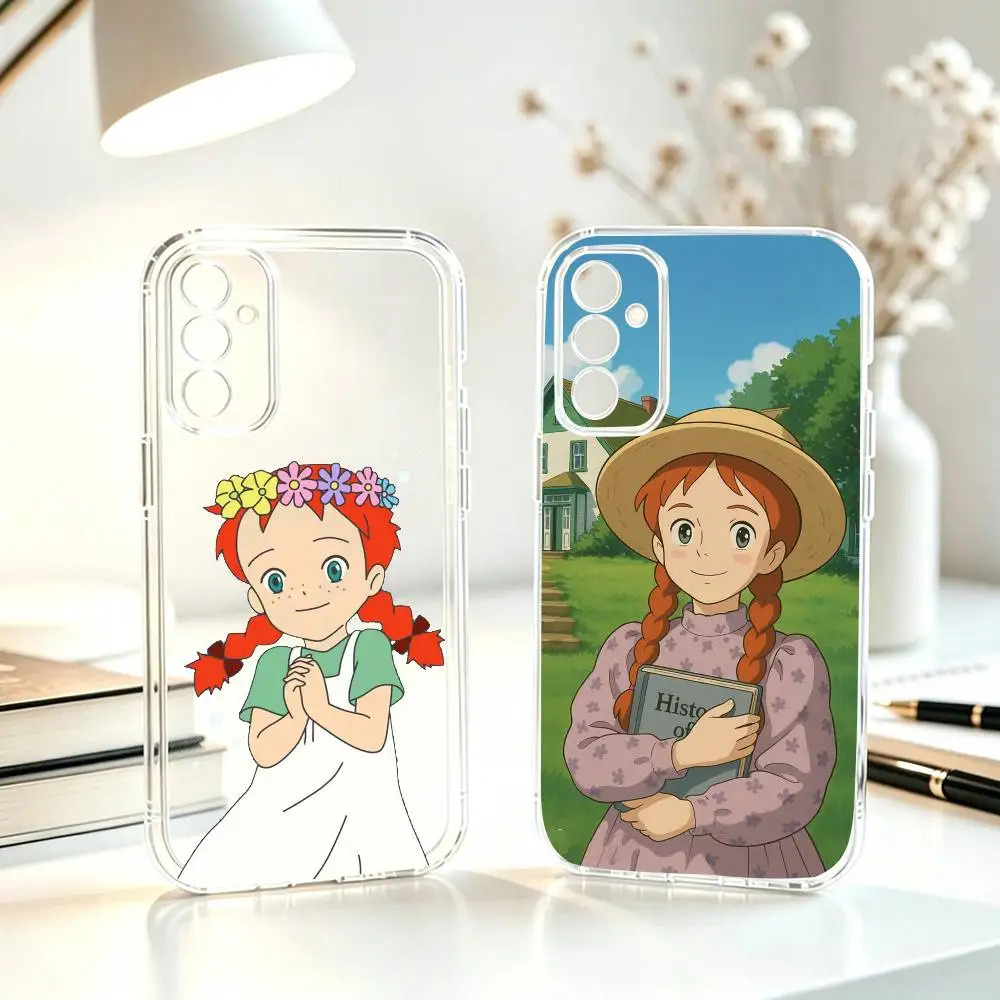 A-Anne of Green Gables cute Phone Case For SamsungA10,12,20,21S,30,31,40,50,51,52,70,71 Transparent Cover
A-Anne of Green Gables cute Phone Case For SamsungA10,12,20,21S,30,31,40,50,51,52,70,71 Transparent Cover