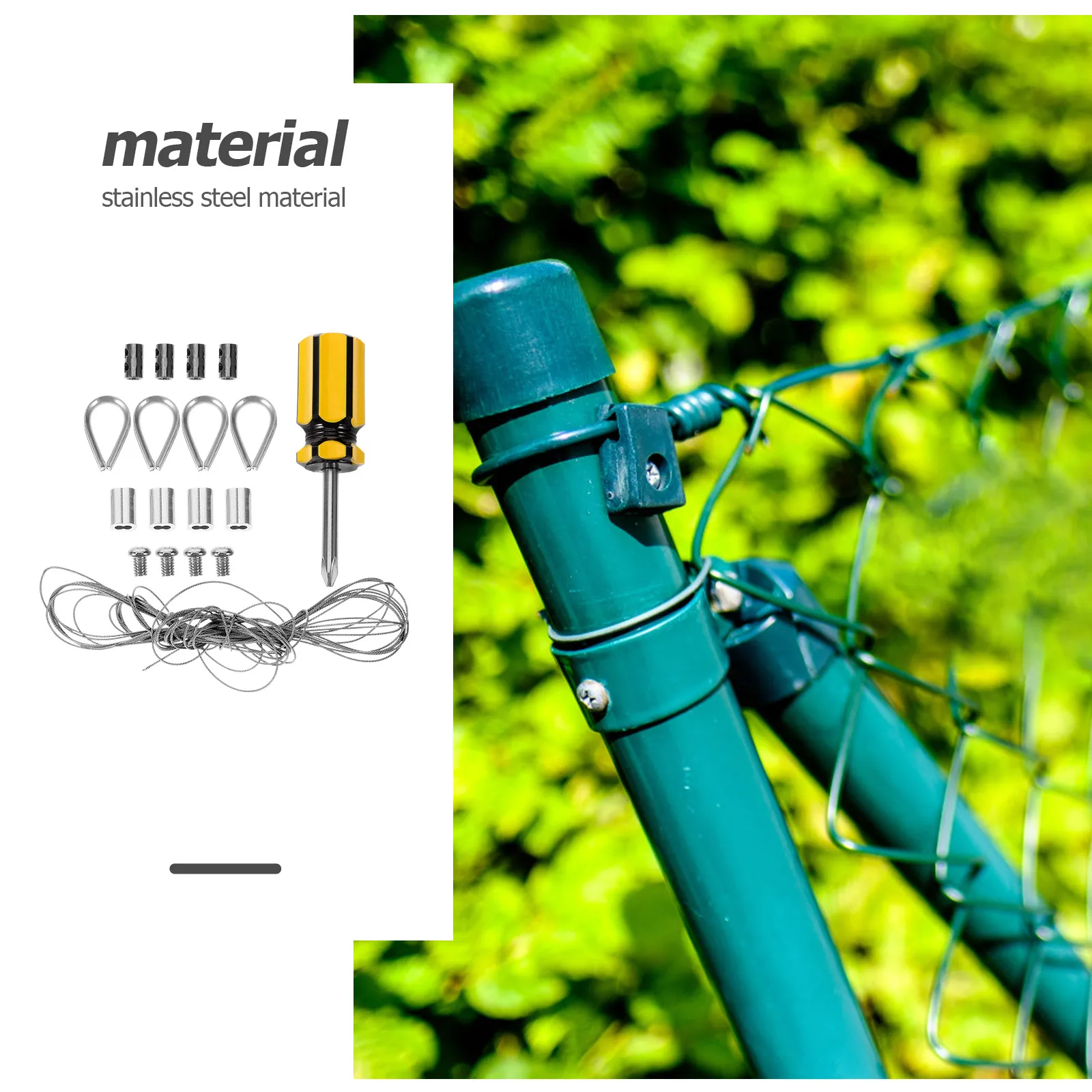 Комплект кабельных веревок из нержавеющей стали для наружного украшения сада, система перил, подвесной набор веревок для штор, аксессуары для освещения дорожки
Комплект кабельных веревок из нержавеющей стали для наружного украшения сада, система перил, подвесной набор веревок для штор, аксессуары для освещения дорожки