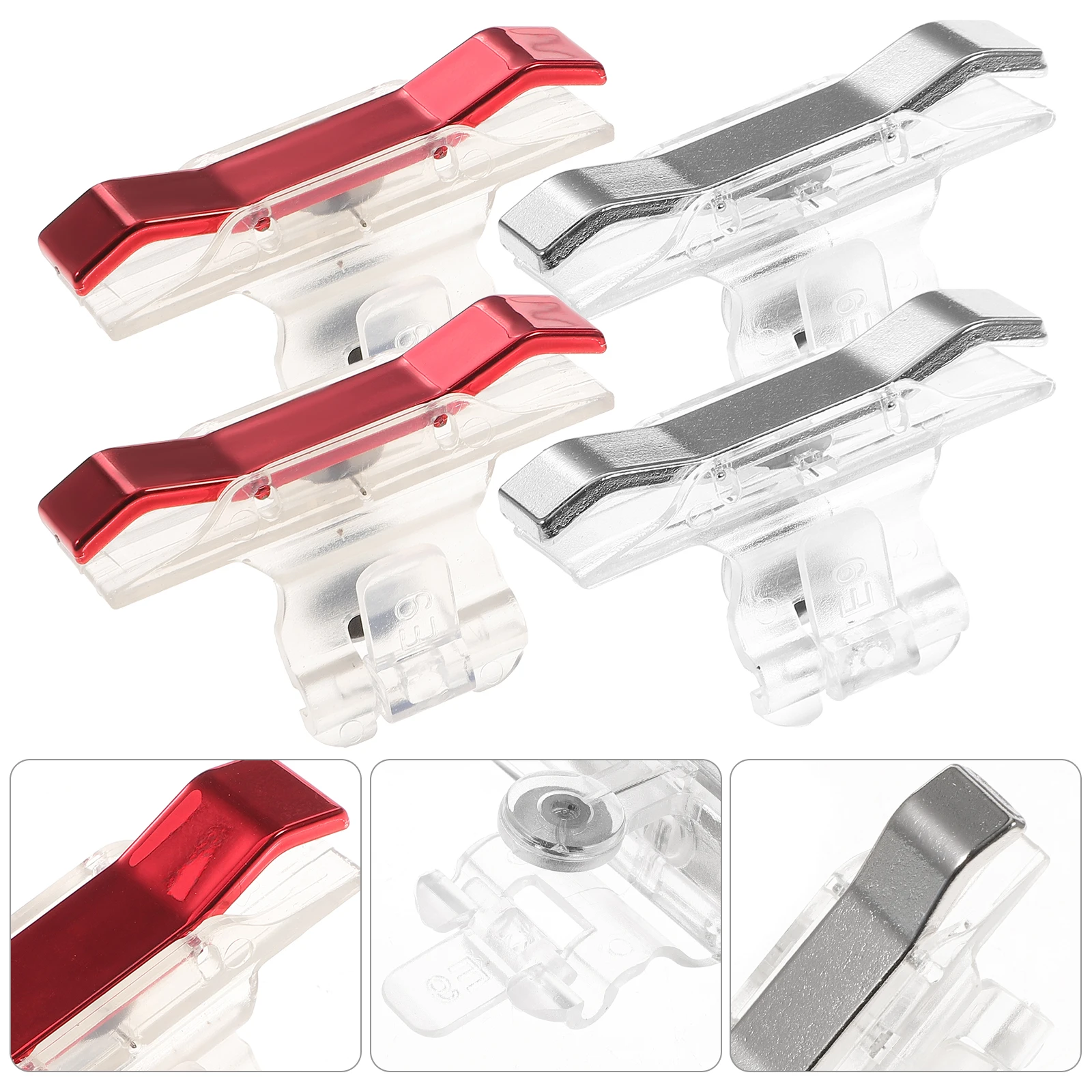 Chicken Eating Handle Mobile Game Controller Transparent Mechanical Phone Trigger Buttons High Sensitive Fire for
Chicken Eating Handle Mobile Game Controller Transparent Mechanical Phone Trigger Buttons High Sensitive Fire for